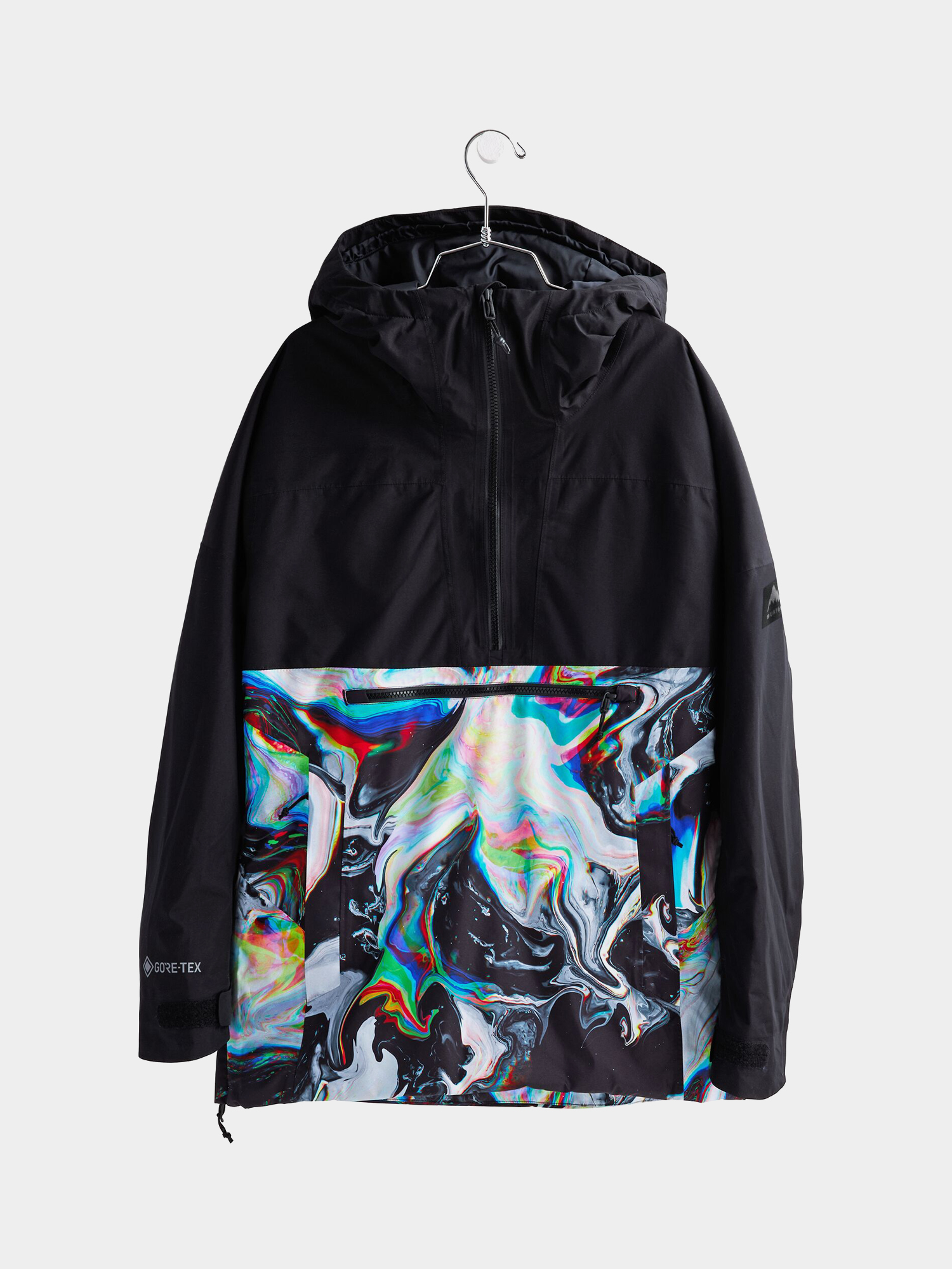 Damska Kurtka snowboardowa Burton Gore Tex Pillowline Anorak (true black/maalavidaa)