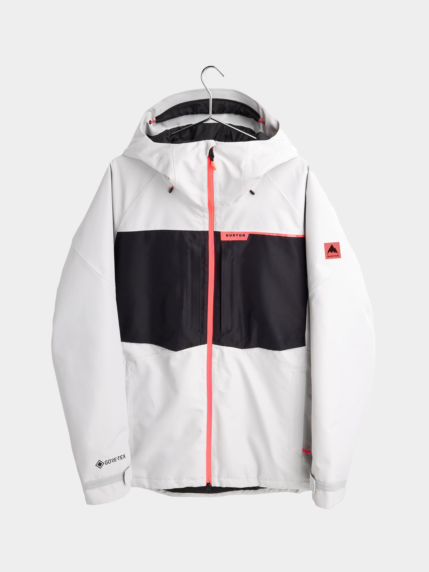 Męska Kurtka snowboardowa Burton Gore Tex 2L Pillowline (lunar gray/true black)