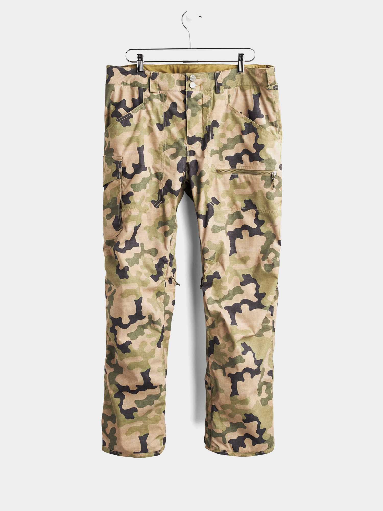 Męskie Spodnie snowboardowe Burton Covert (martini olive terra camo)