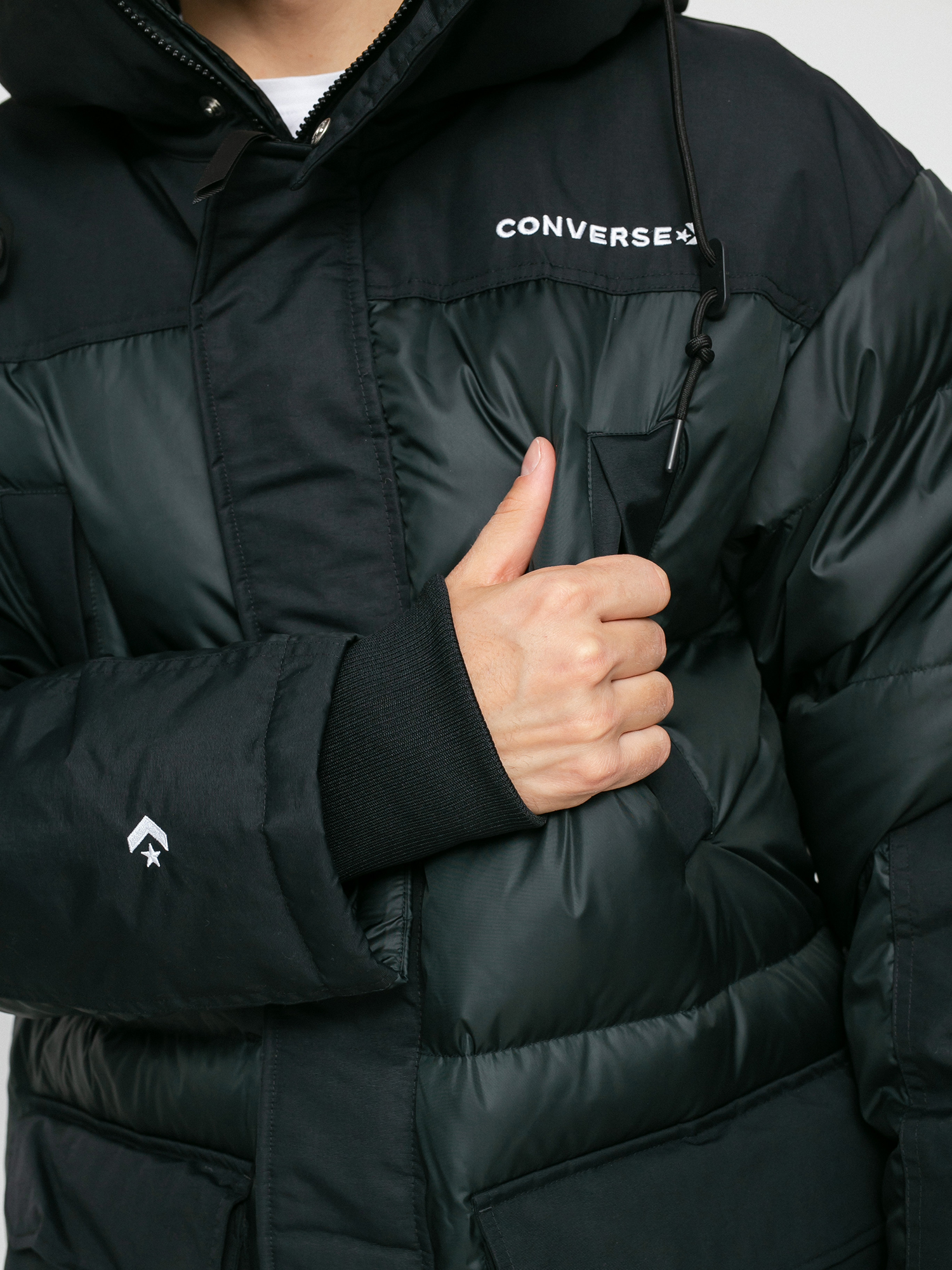 Kurtka Converse Premium Long Down (black)