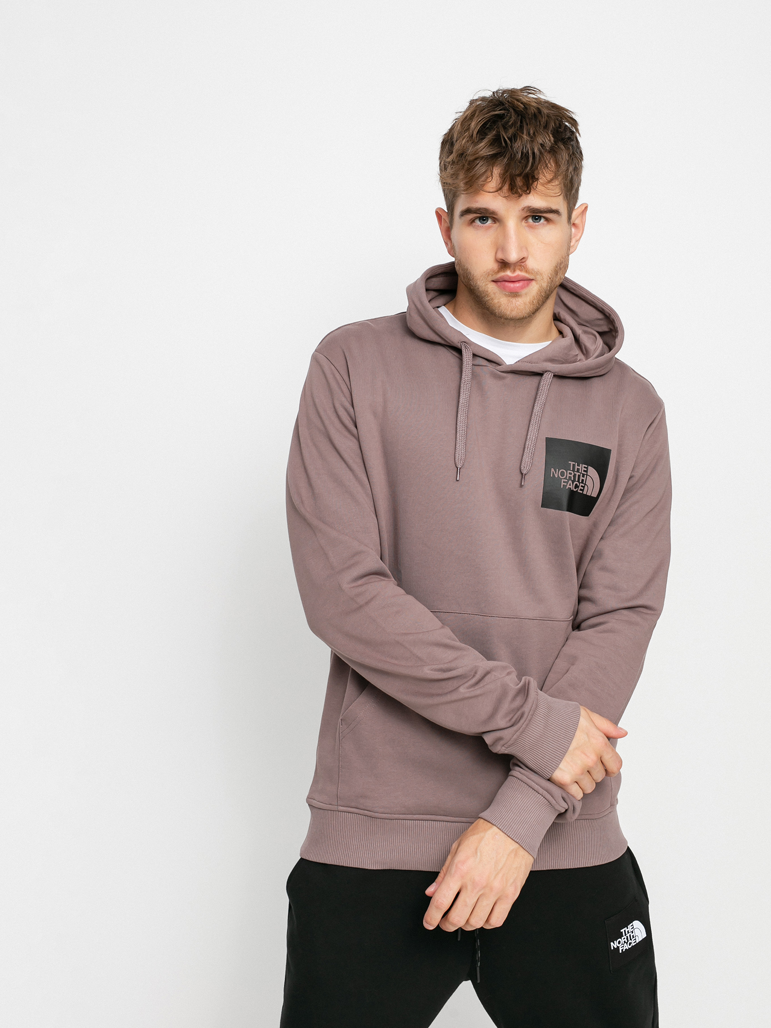 Bluza z kapturem The North Face Fine HD (graphite purple)