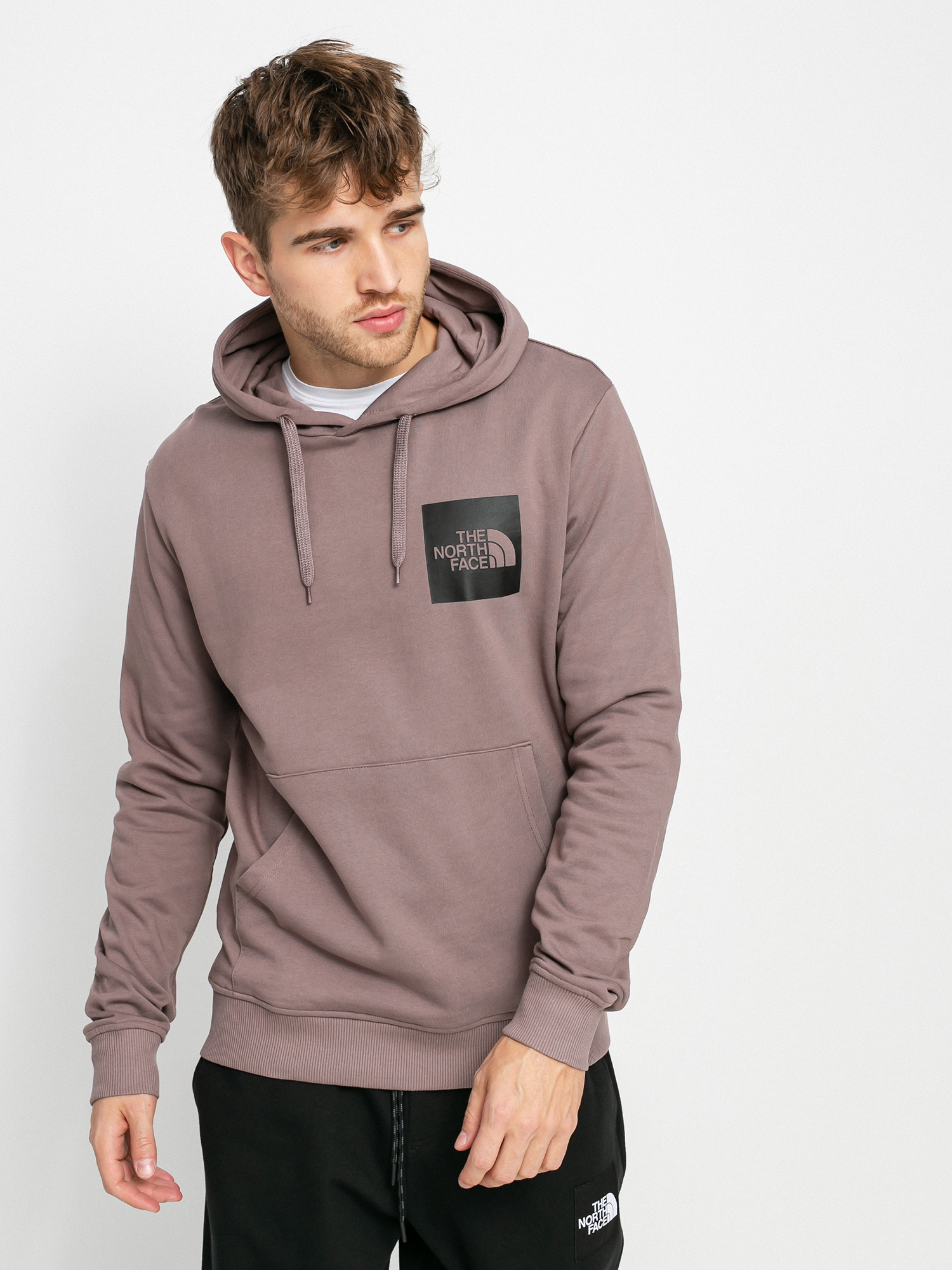 Bluza z kapturem The North Face Fine HD (graphite purple)