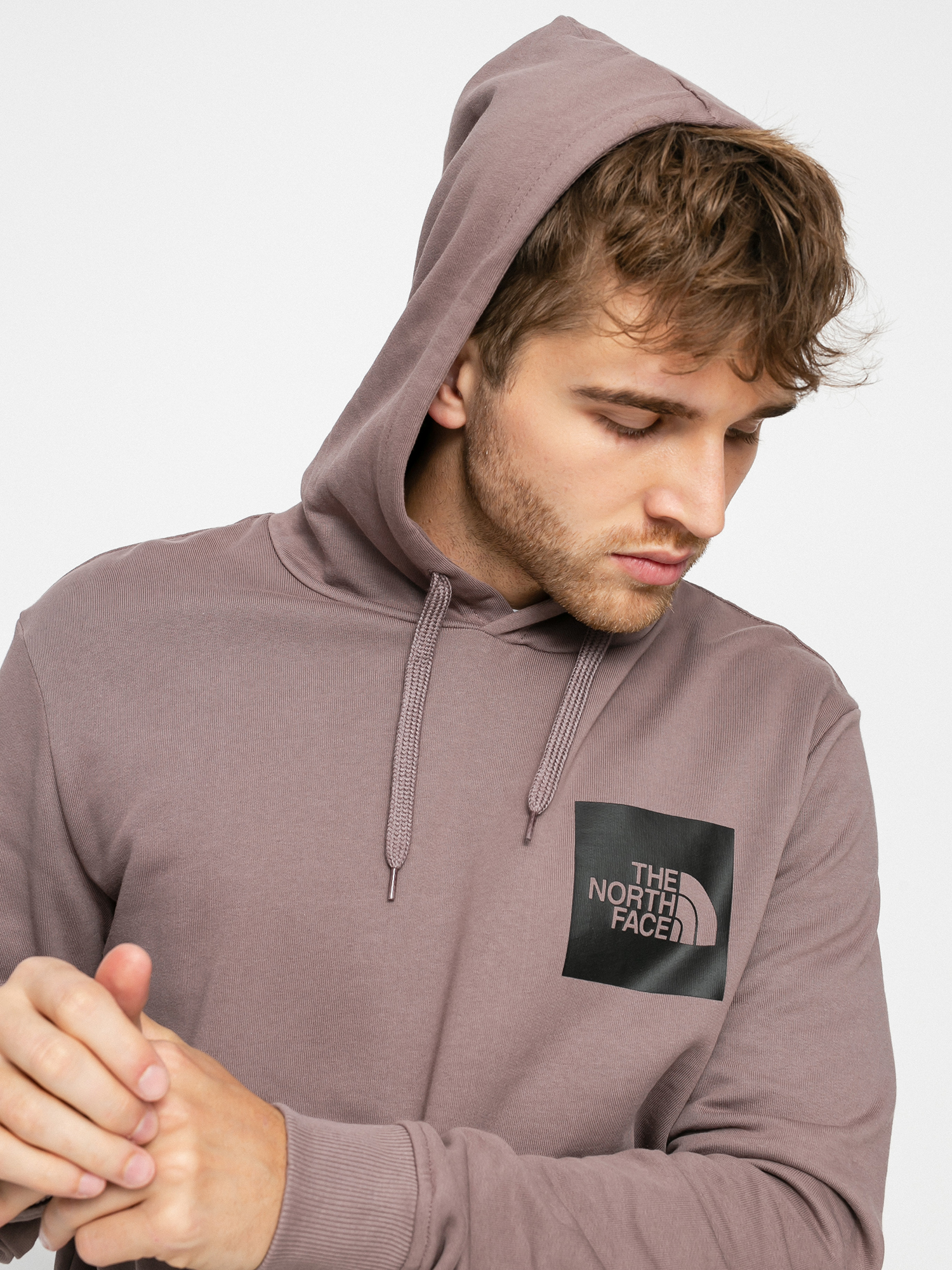 Bluza z kapturem The North Face Fine HD (graphite purple)