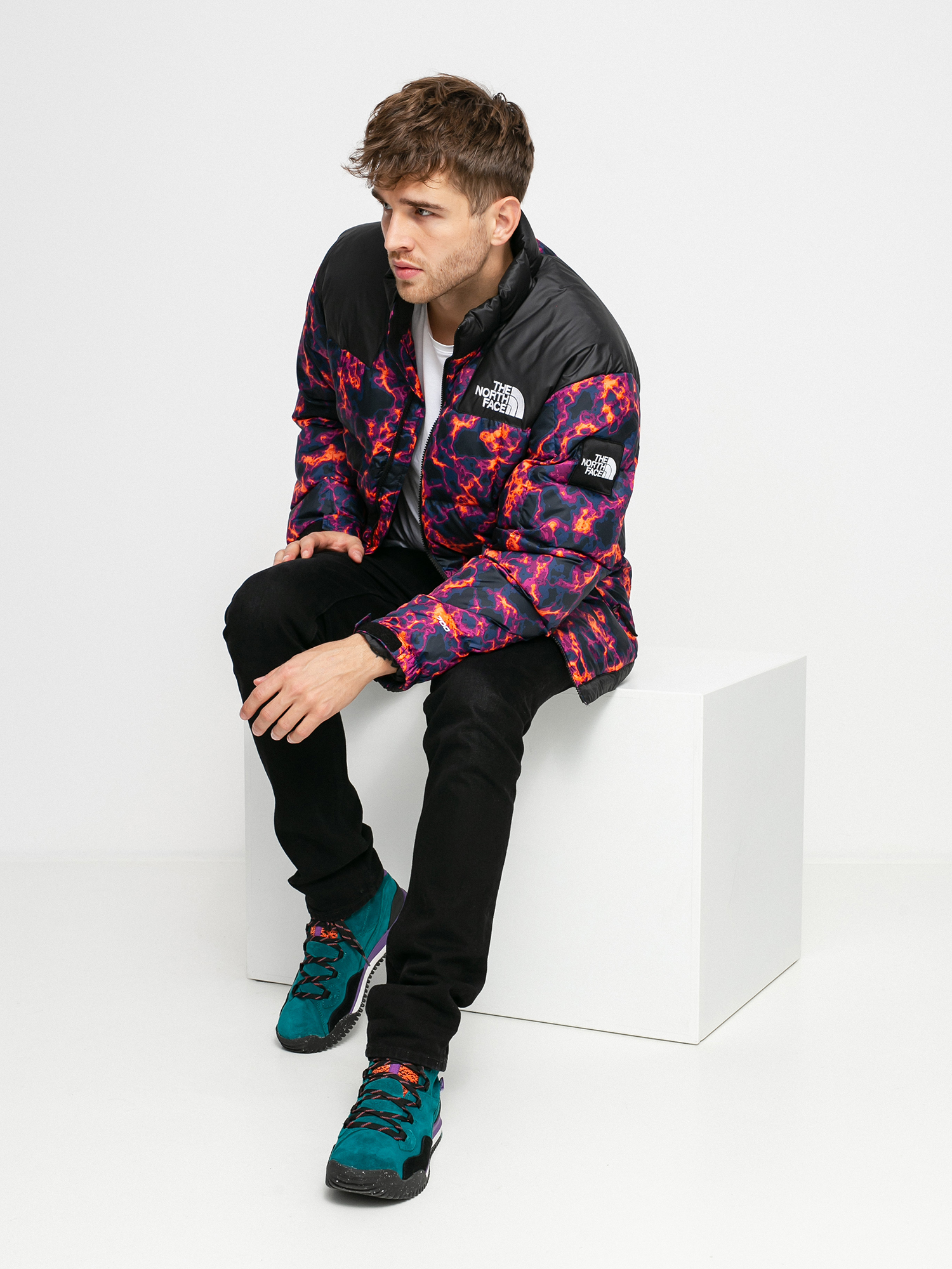 Kurtka The North Face Lhotse (tnf black marblecamoprint)