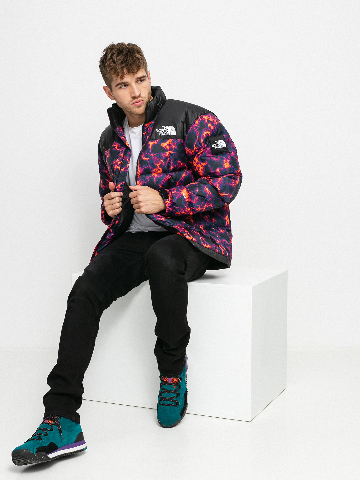 Kurtka The North Face Lhotse (tnf black marblecamoprint)