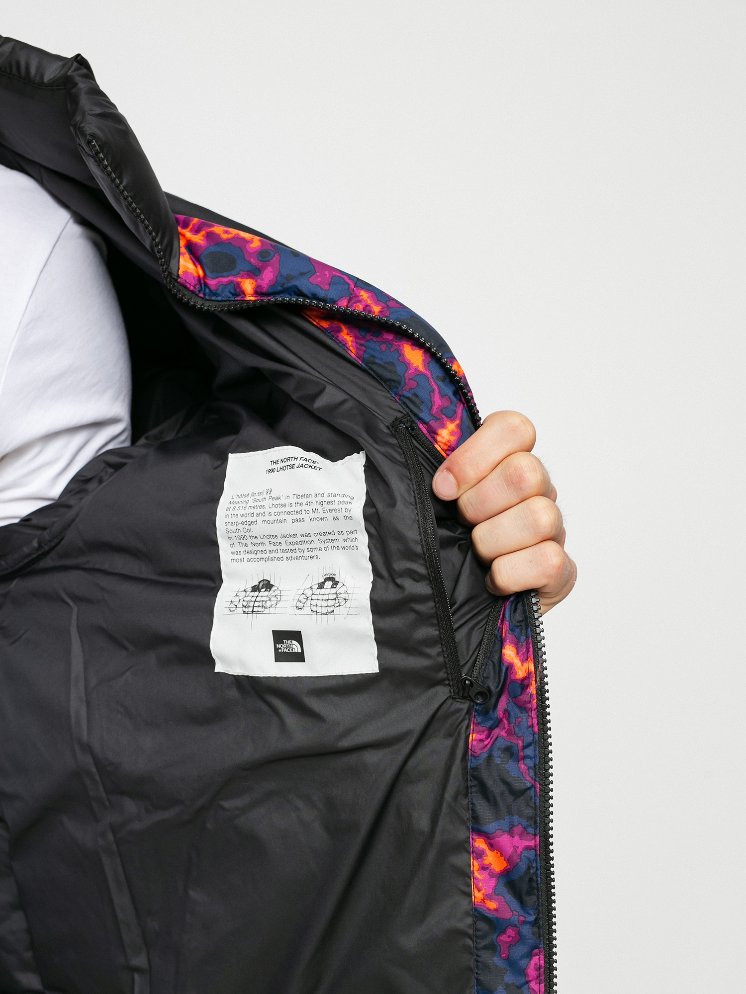 Kurtka The North Face Lhotse (tnf black marblecamoprint)