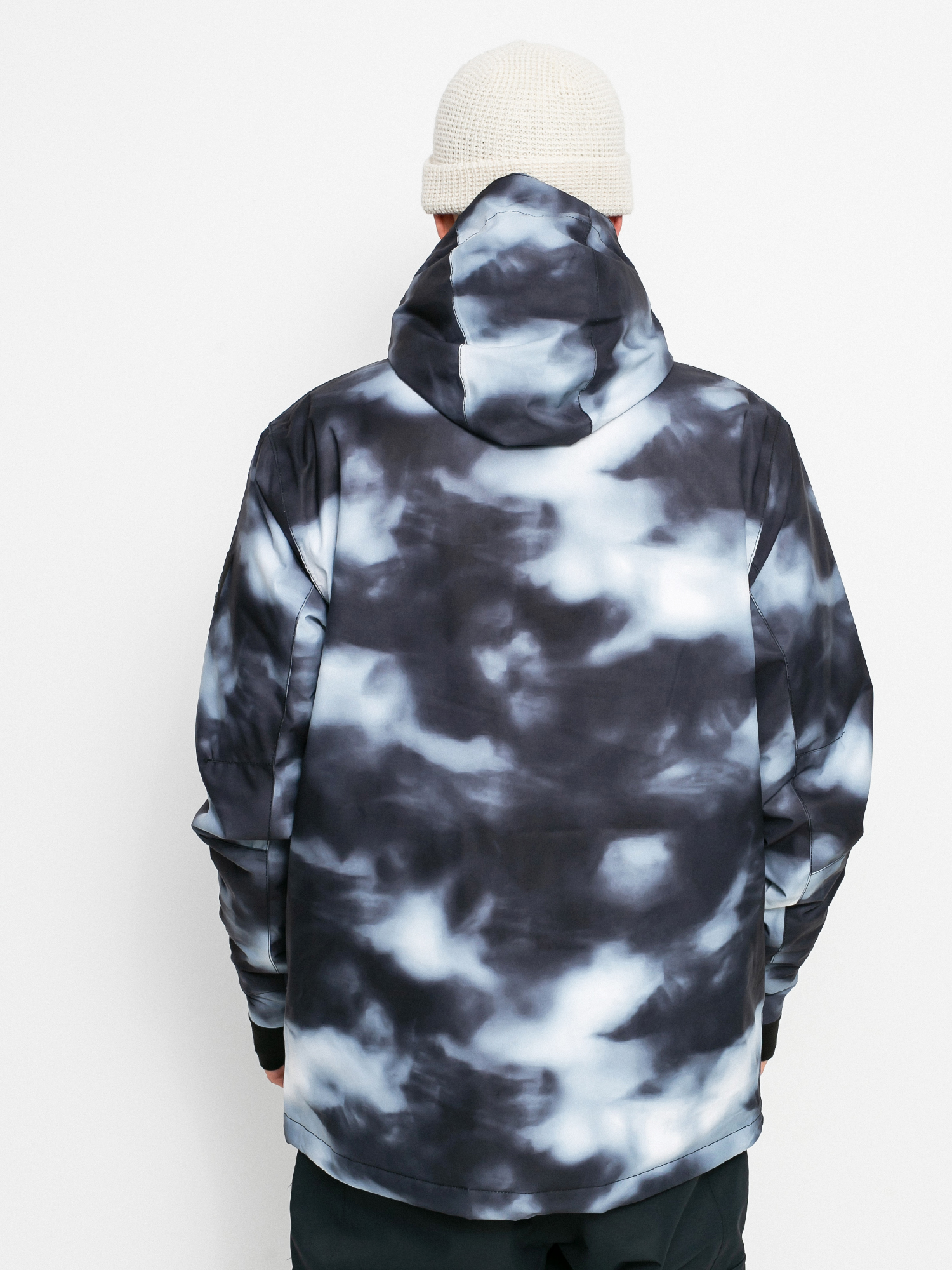 Męska Kurtka snowboardowa Quiksilver Msn Printed (black particul)