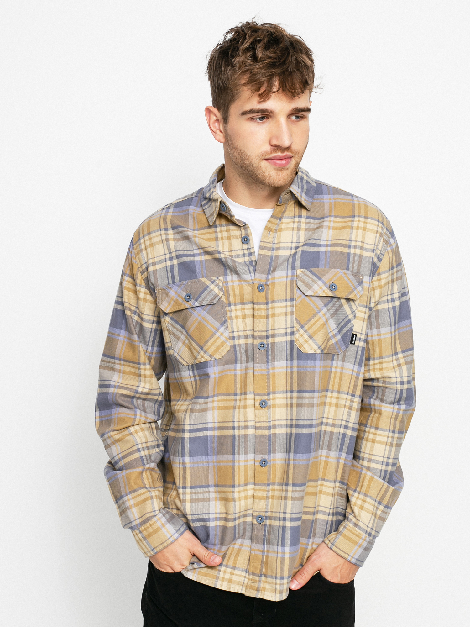 Koszula Burton Brighton Flannel (kelp stump plaid)