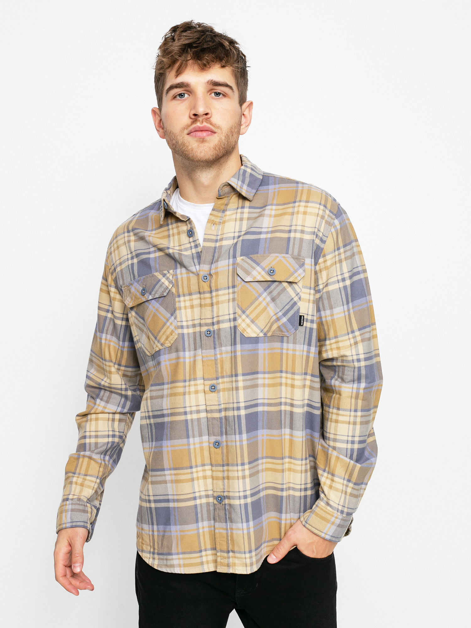 Koszula Burton Brighton Flannel (kelp stump plaid)