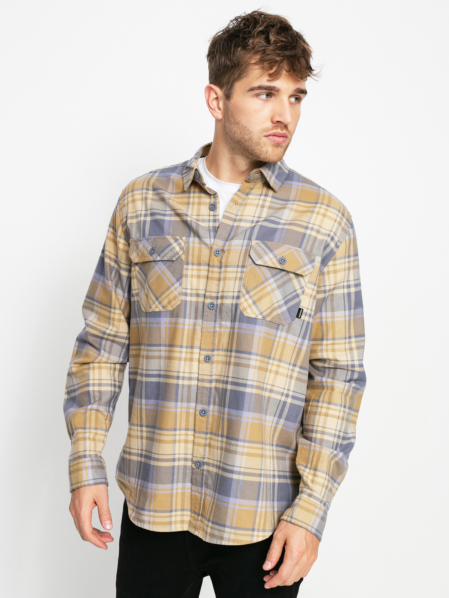 Koszula Burton Brighton Flannel (kelp stump plaid)