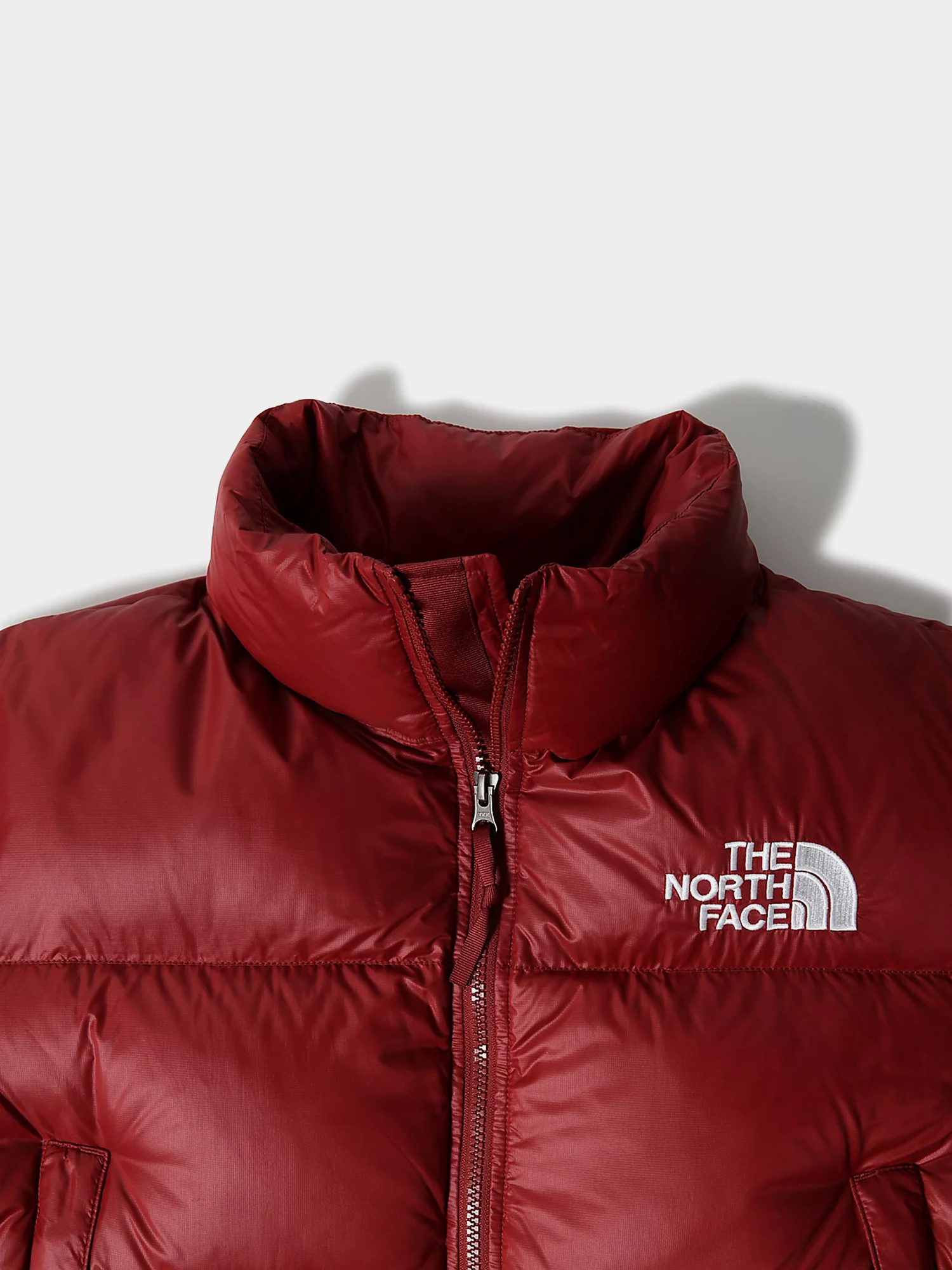 Kurtka The North Face Nuptse Short Wmn (brick house red)