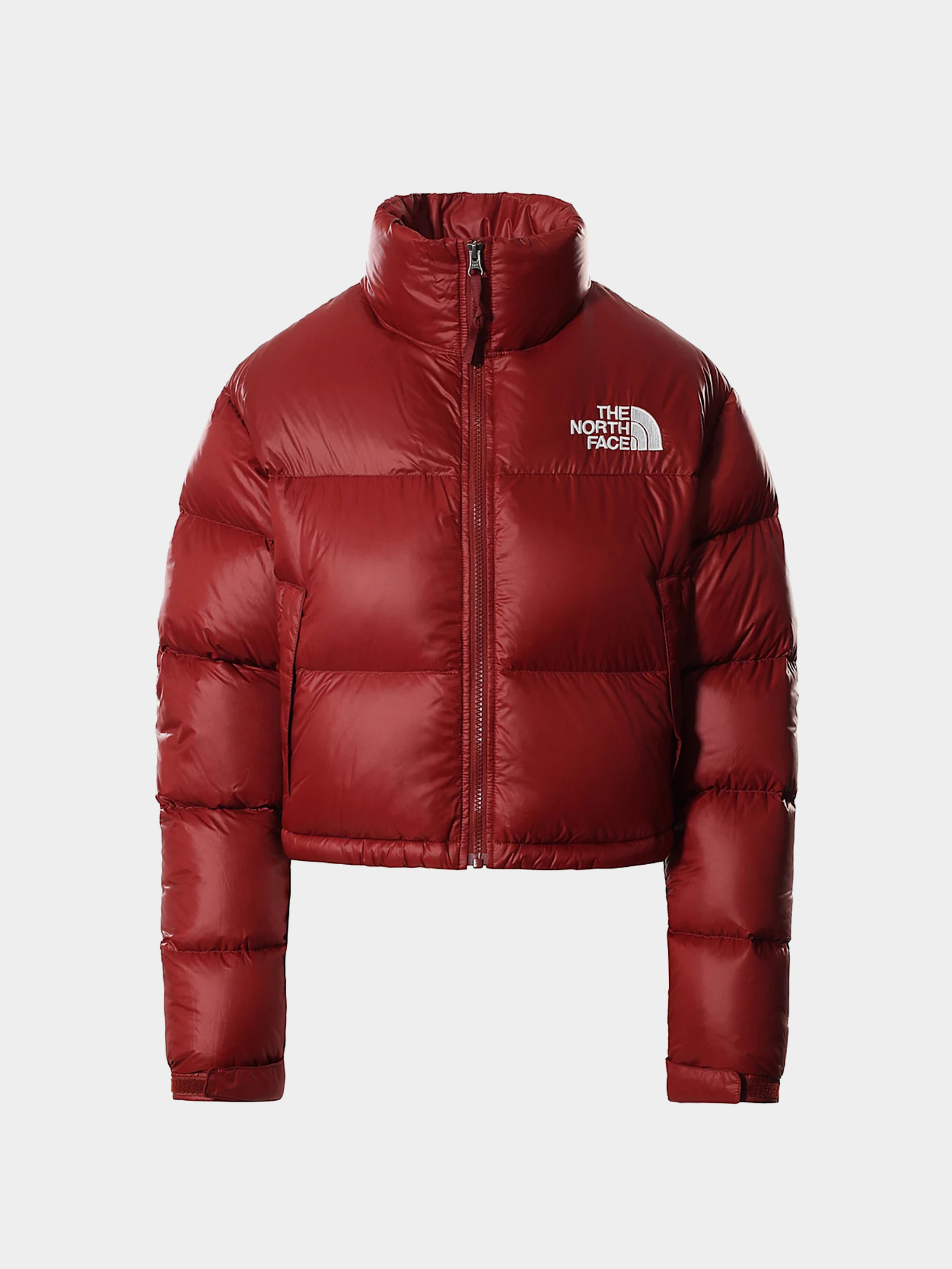 Kurtka The North Face Nuptse Short Wmn (brick house red)