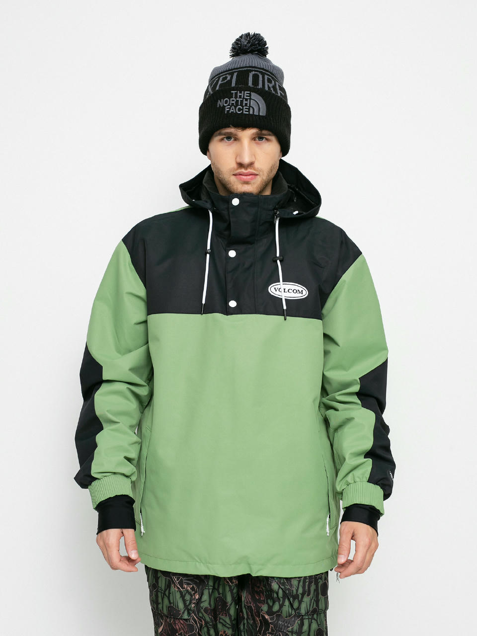 Męska Kurtka snowboardowa Volcom Longo Pullover (jade)