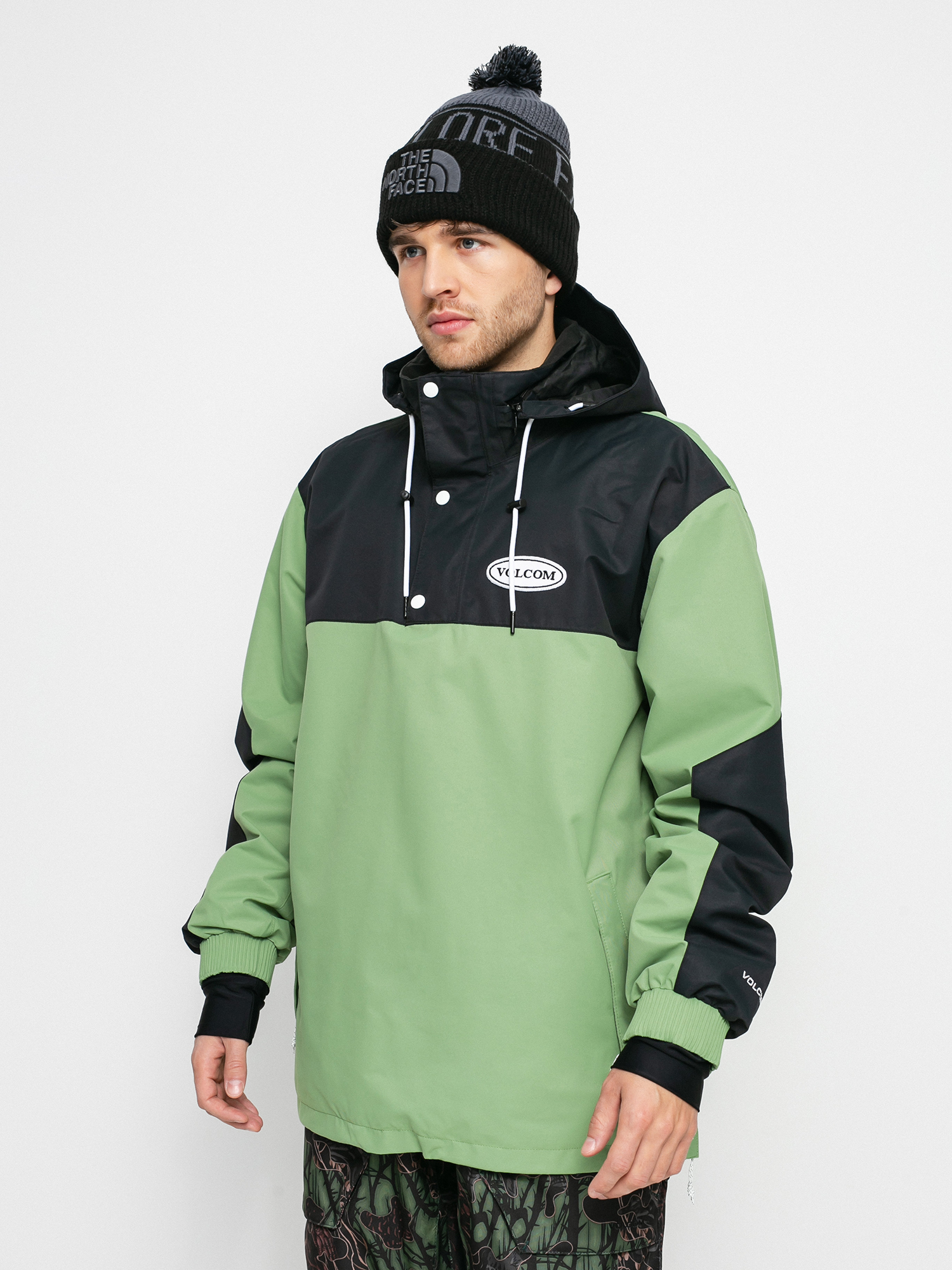 Męska Kurtka snowboardowa Volcom Longo Pullover (jade)