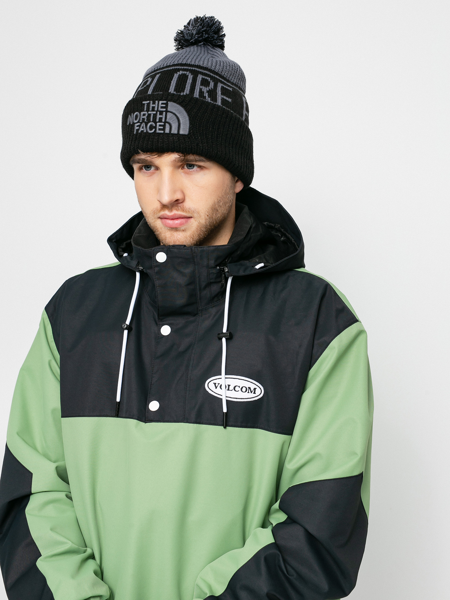 Męska Kurtka snowboardowa Volcom Longo Pullover (jade)
