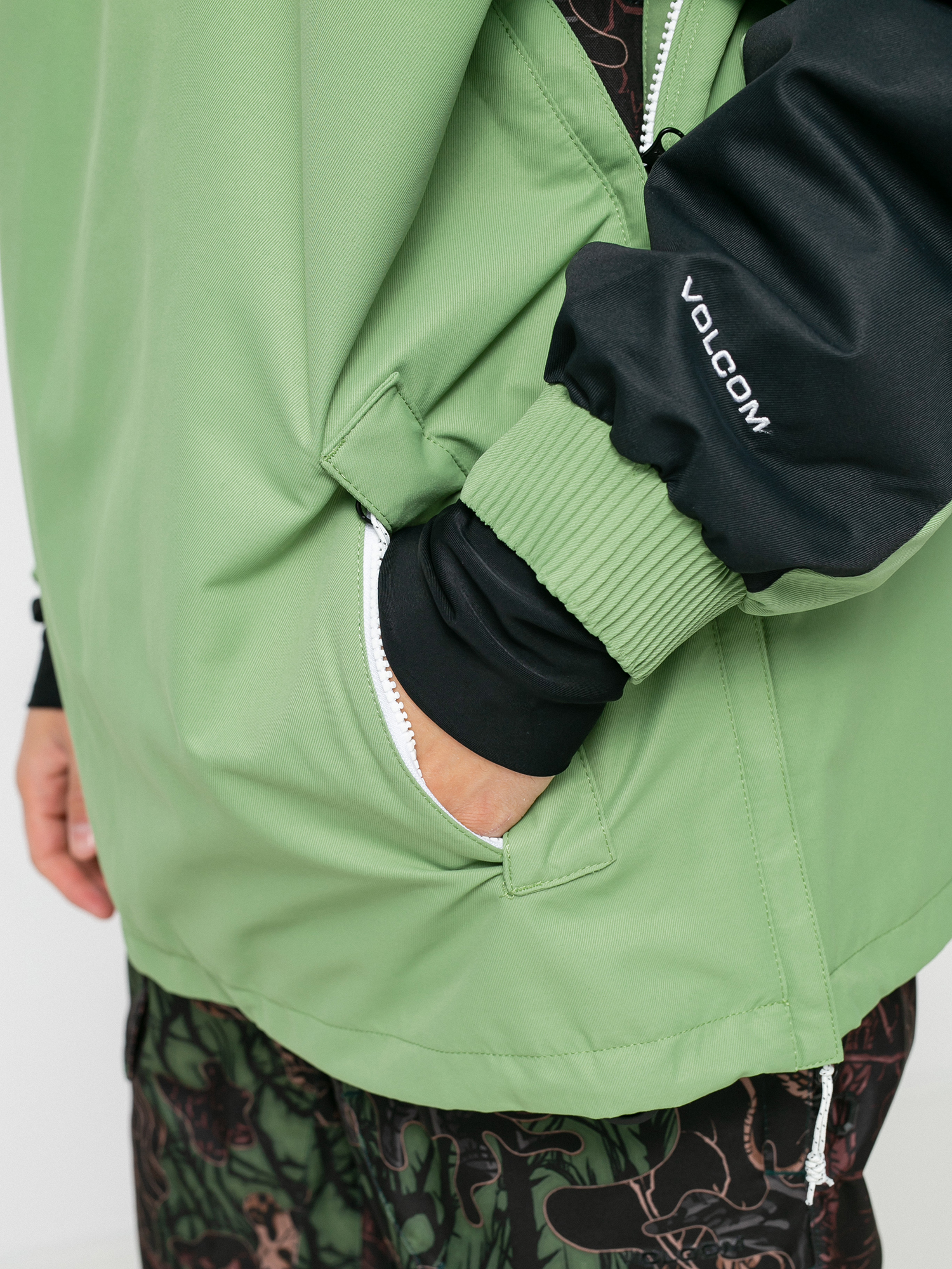 Męska Kurtka snowboardowa Volcom Longo Pullover (jade)