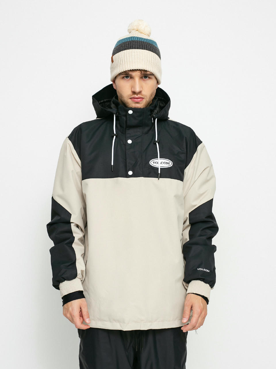 Męska Kurtka snowboardowa Volcom Longo Pullover (khaki)