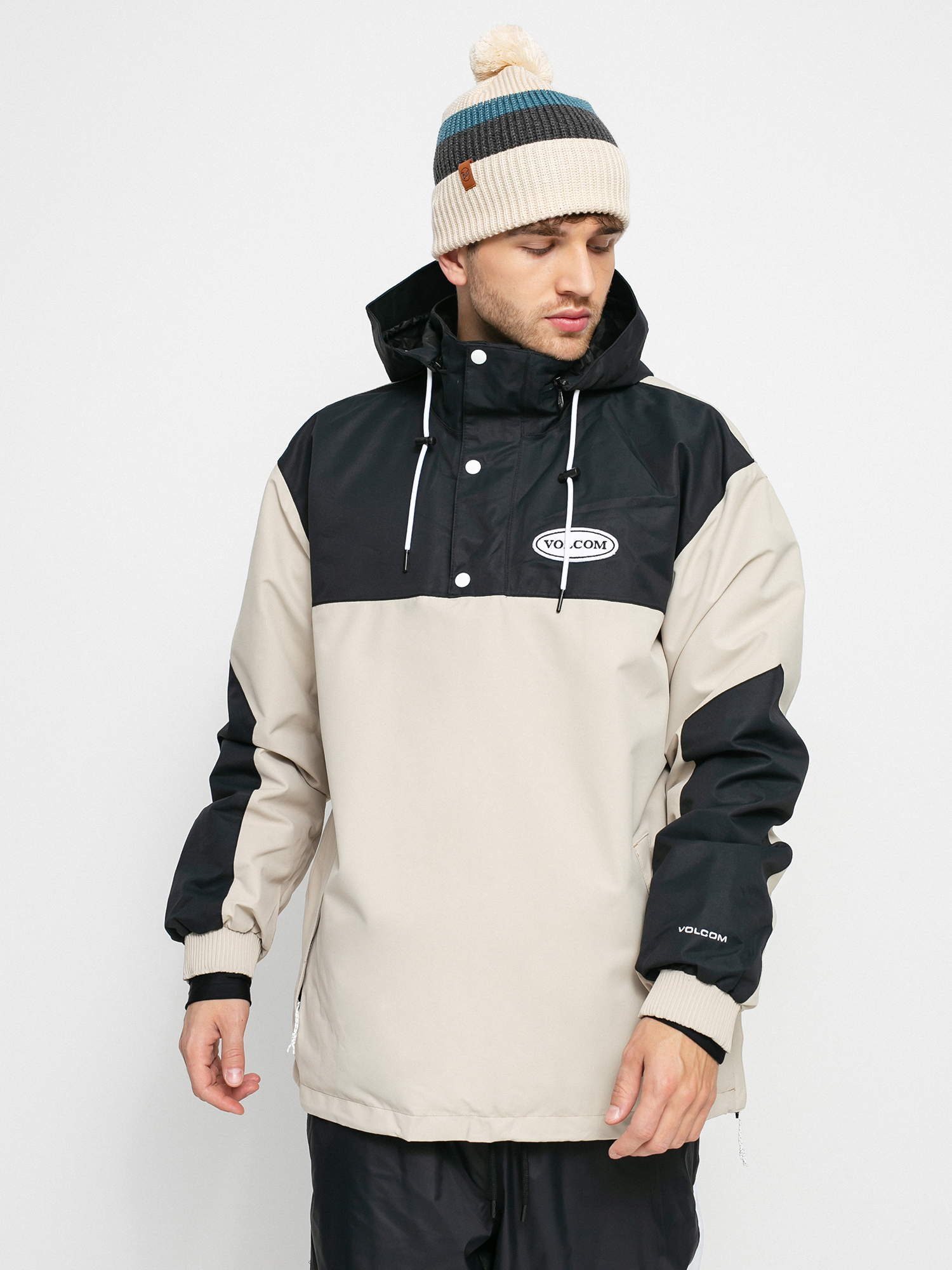 Męska Kurtka snowboardowa Volcom Longo Pullover (khaki)