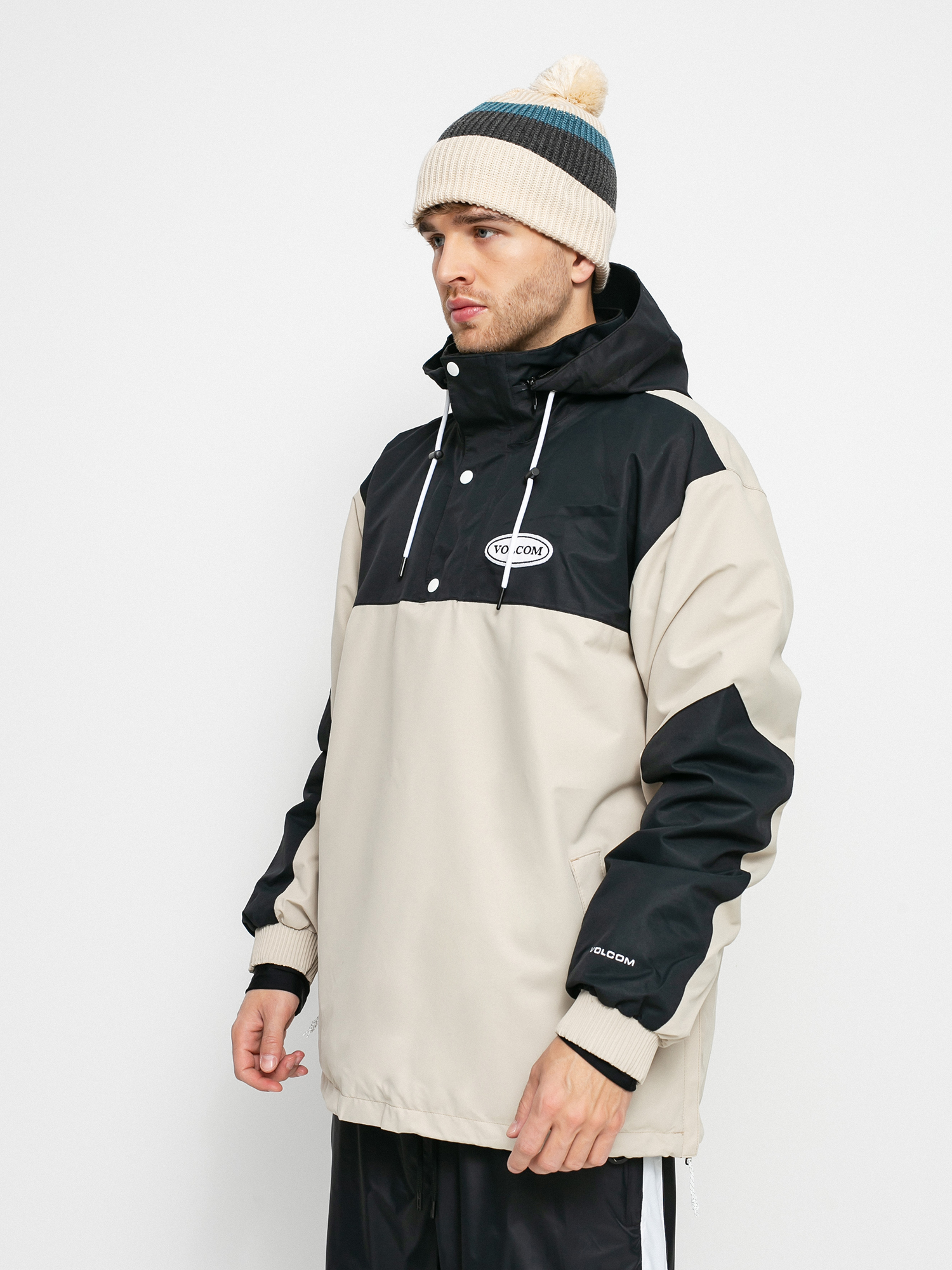 Męska Kurtka snowboardowa Volcom Longo Pullover (khaki)