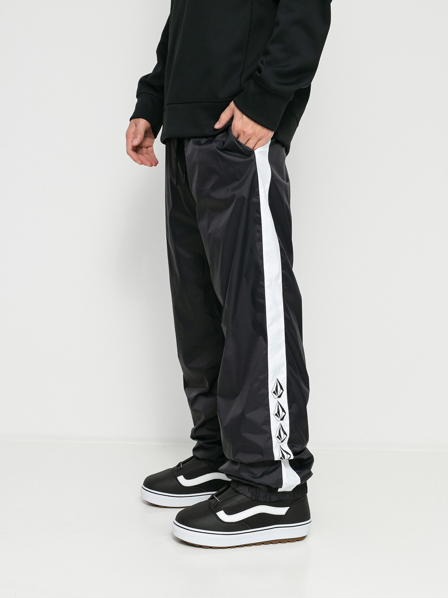 Męskie Spodnie snowboardowe Volcom Slashlapper (black)