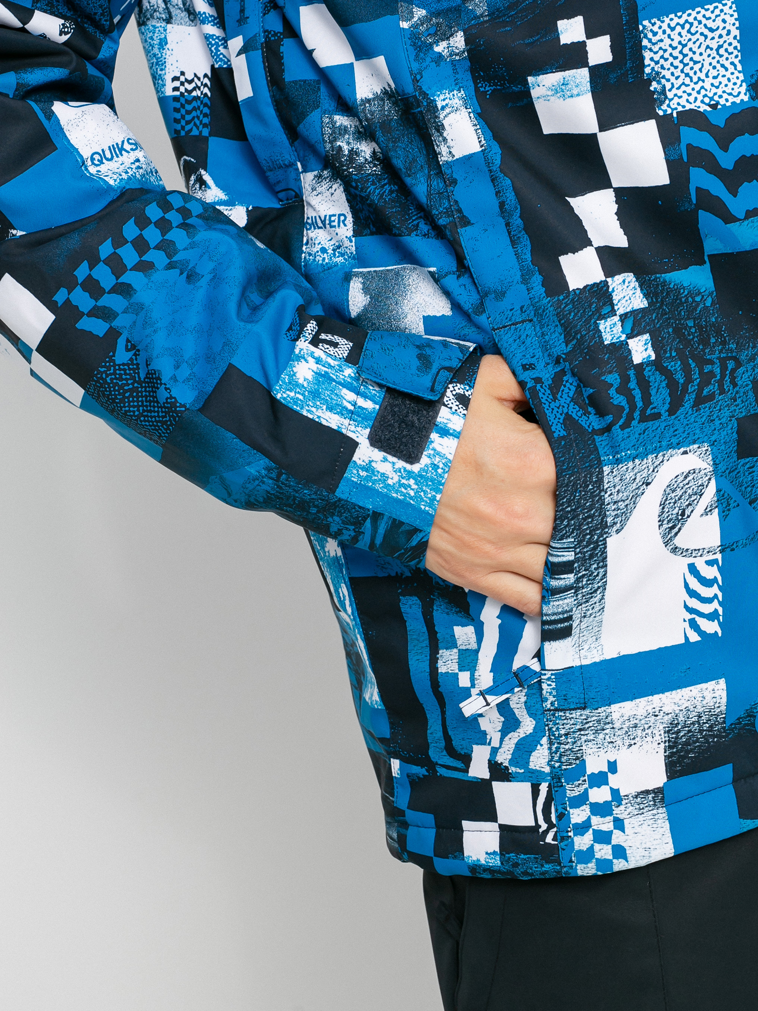 Męska Kurtka snowboardowa Quiksilver Morton (brilliant blue radpack)