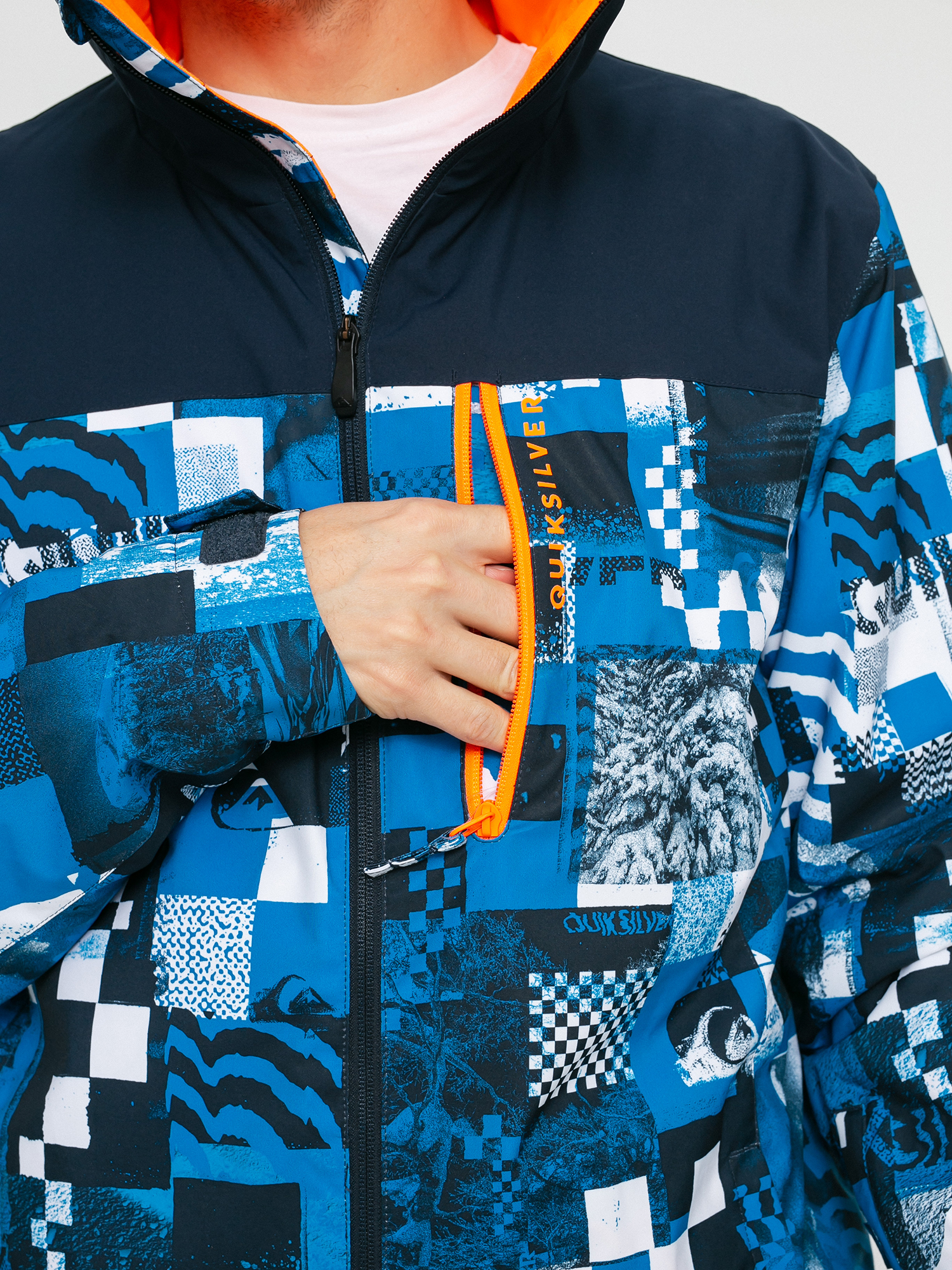 Męska Kurtka snowboardowa Quiksilver Morton (brilliant blue radpack)