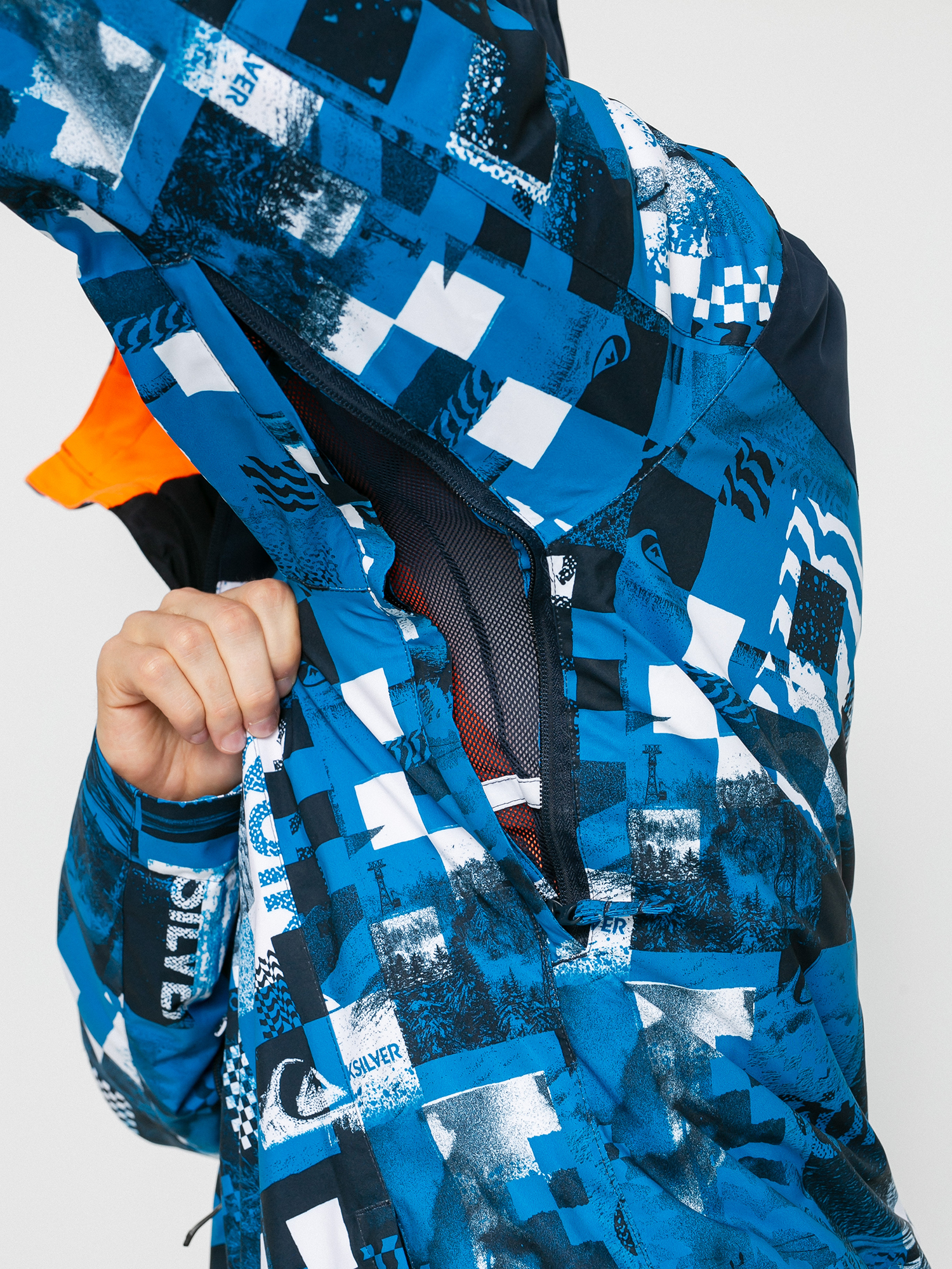 Męska Kurtka snowboardowa Quiksilver Morton (brilliant blue radpack)
