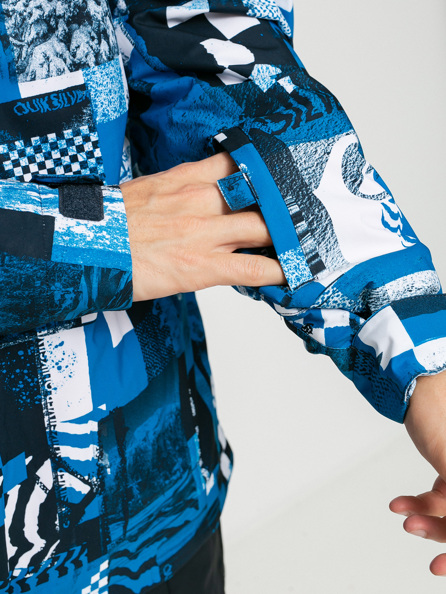 Męska Kurtka snowboardowa Quiksilver Morton (brilliant blue radpack)