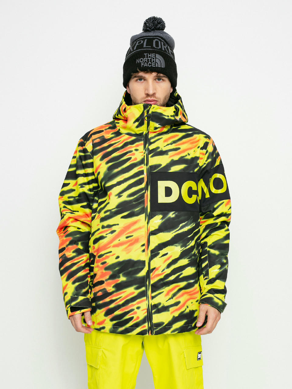 Męska Kurtka snowboardowa DC Propaganda (angled tie dye sulphur spring)