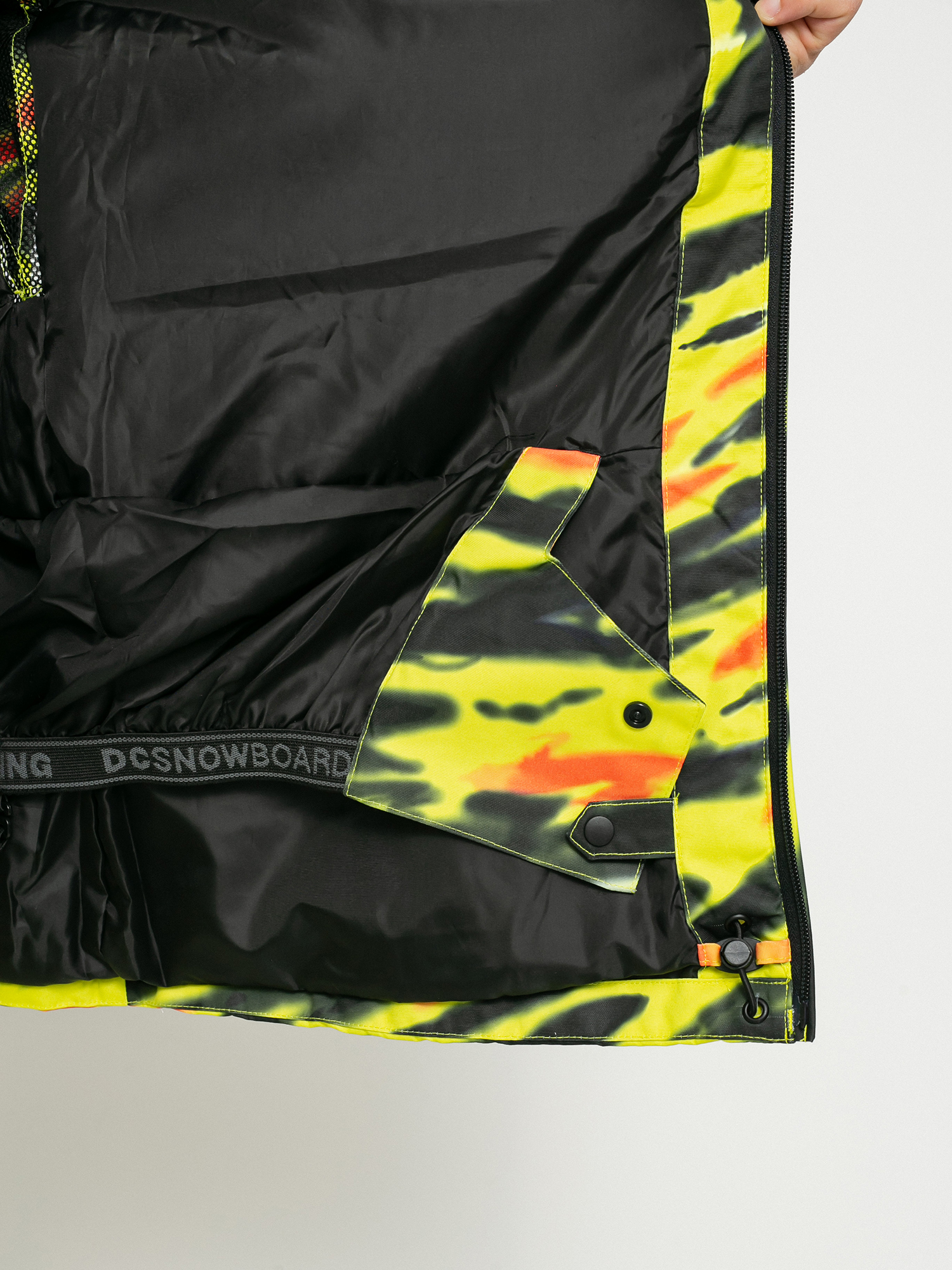 Męska Kurtka snowboardowa DC Propaganda (angled tie dye sulphur spring)