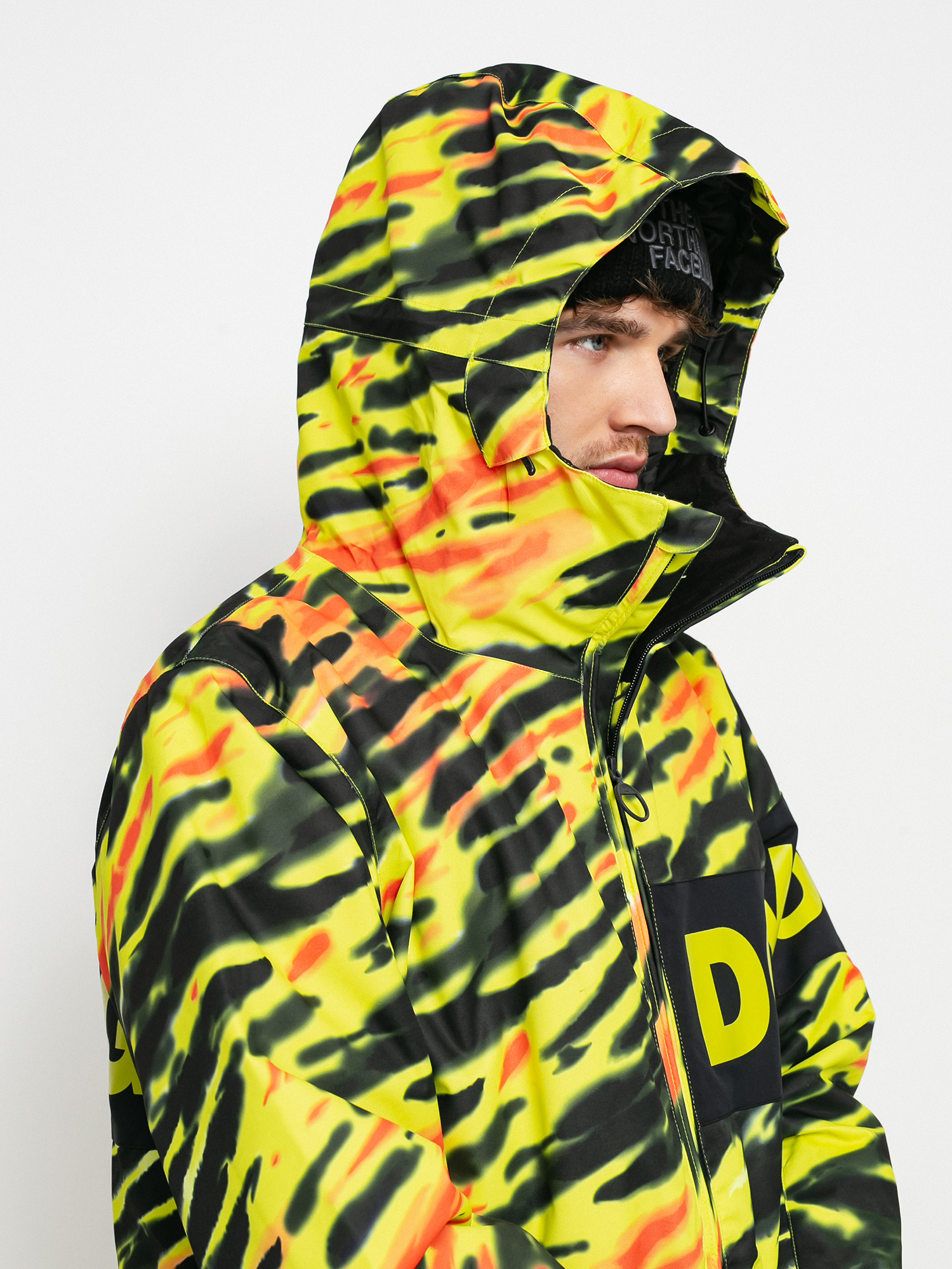 Męska Kurtka snowboardowa DC Propaganda (angled tie dye sulphur spring)