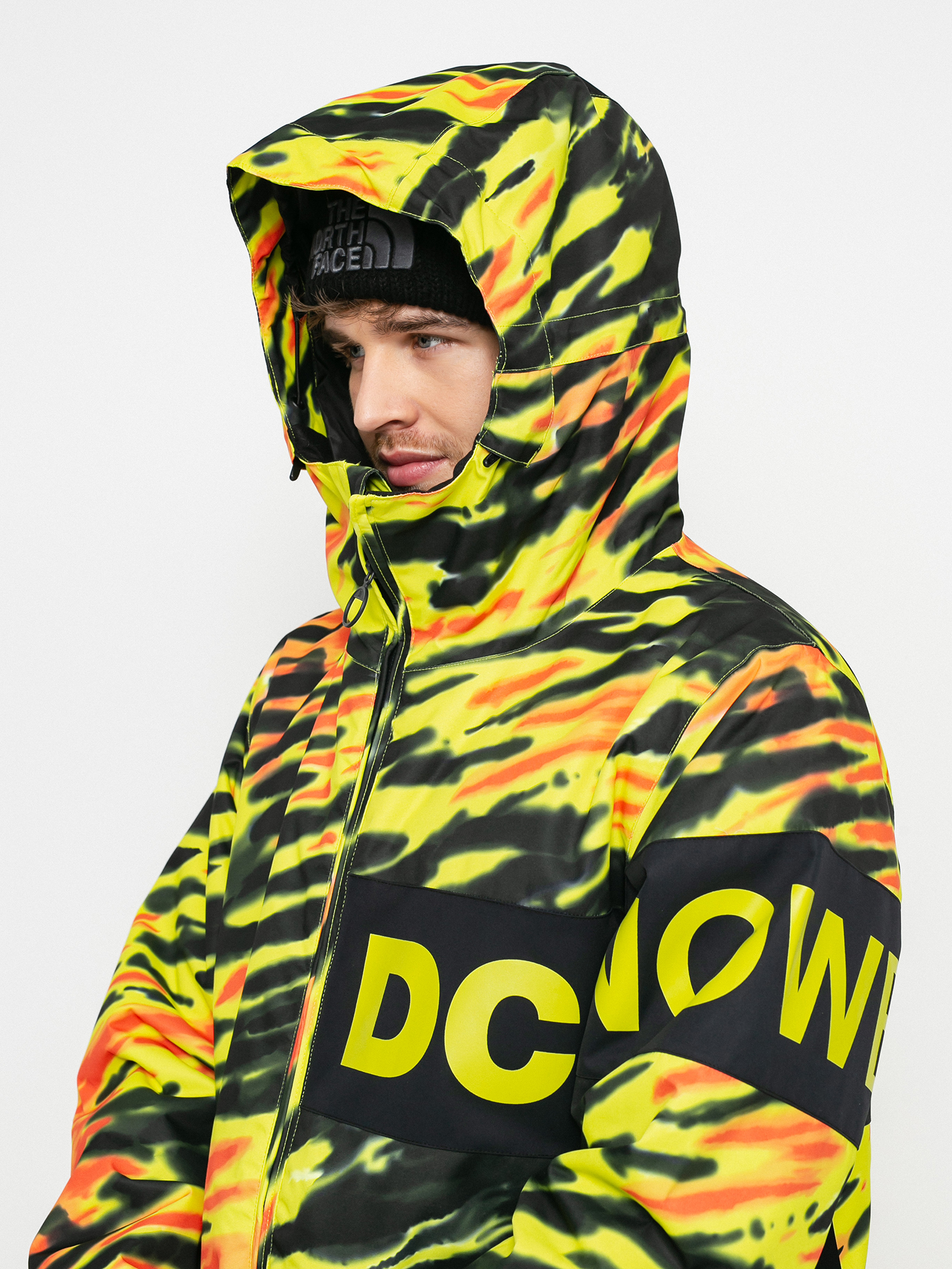 Męska Kurtka snowboardowa DC Propaganda (angled tie dye sulphur spring)