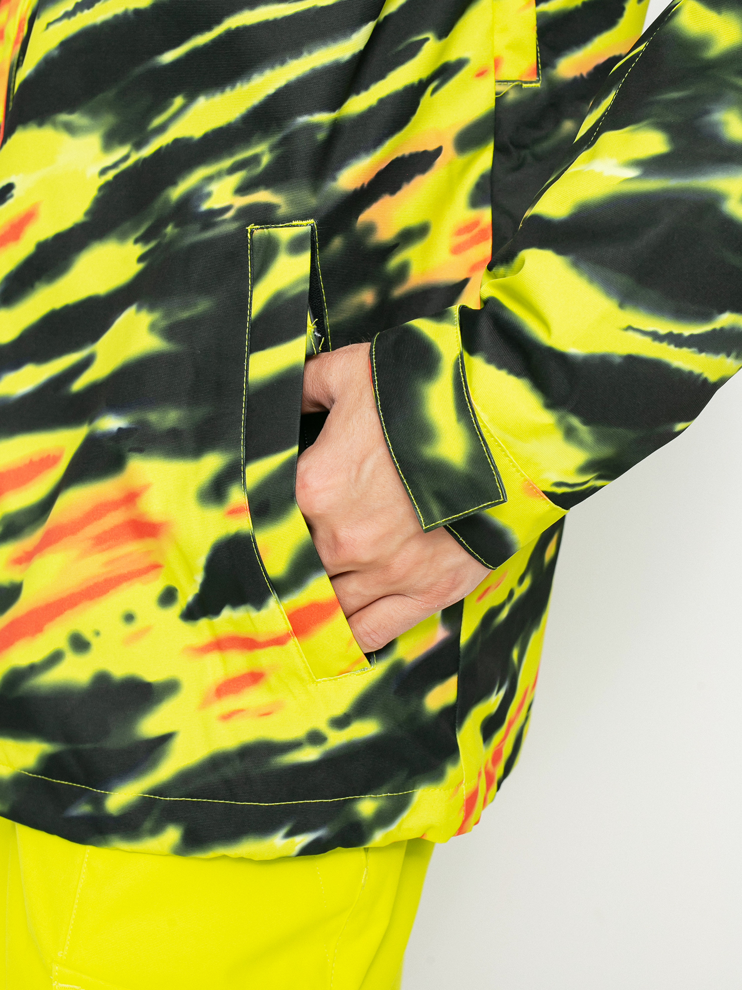 Męska Kurtka snowboardowa DC Propaganda (angled tie dye sulphur spring)