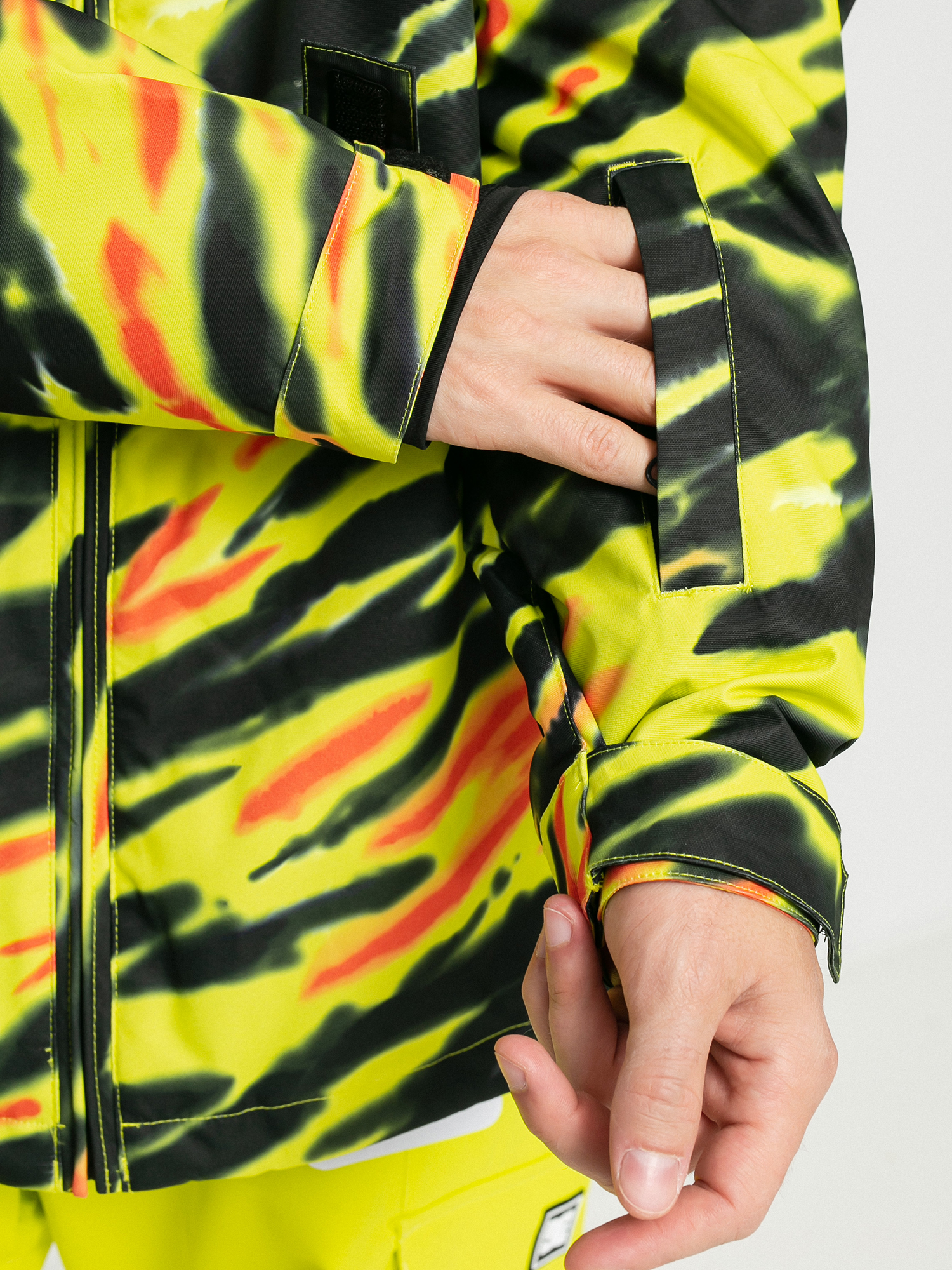 Męska Kurtka snowboardowa DC Propaganda (angled tie dye sulphur spring)