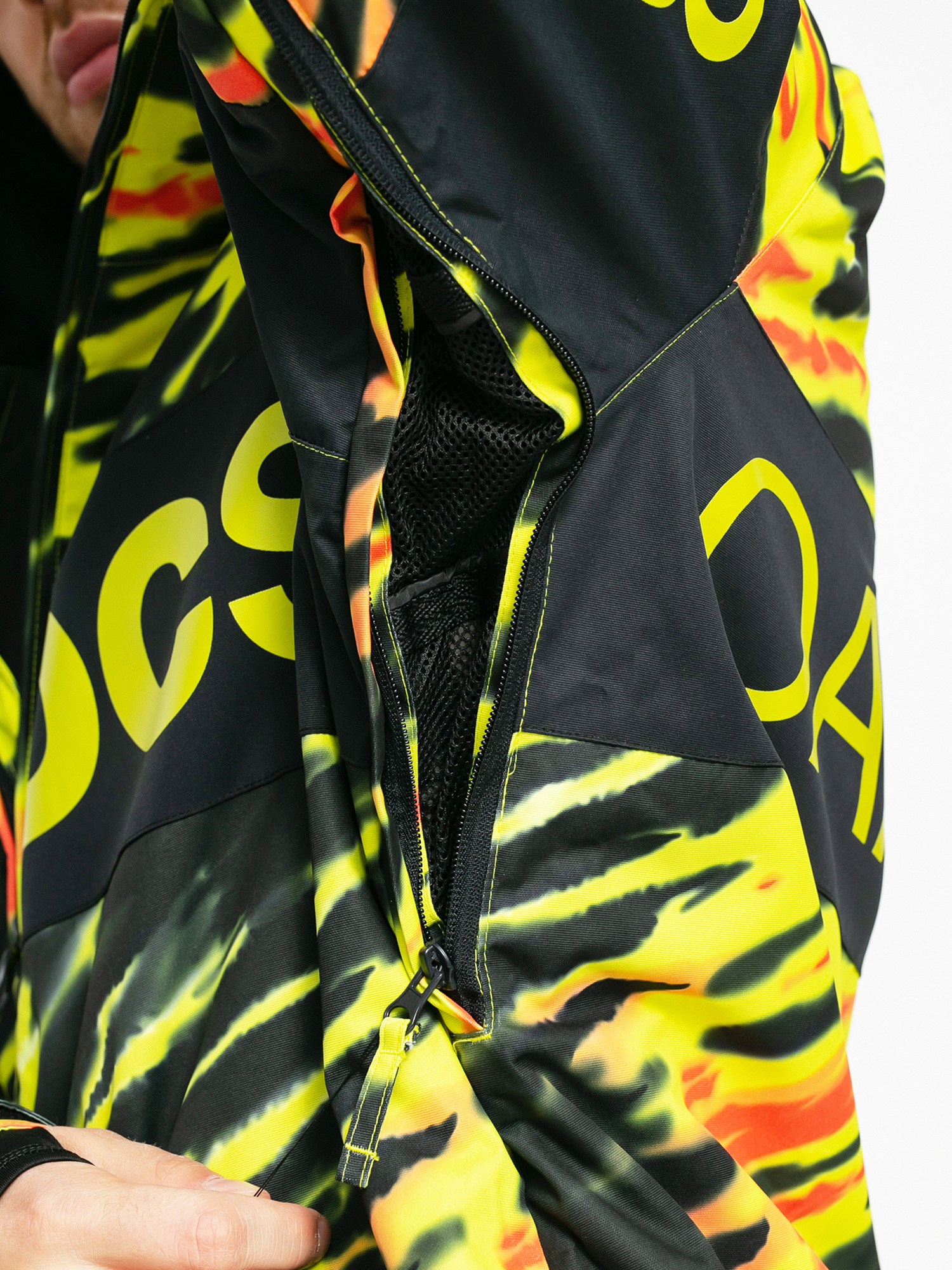 Męska Kurtka snowboardowa DC Propaganda (angled tie dye sulphur spring)