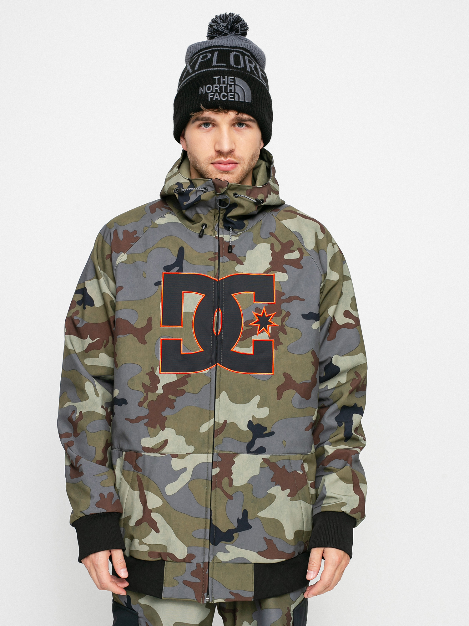 Męska Kurtka snowboardowa DC Spectrum (woodland camo castlerock)
