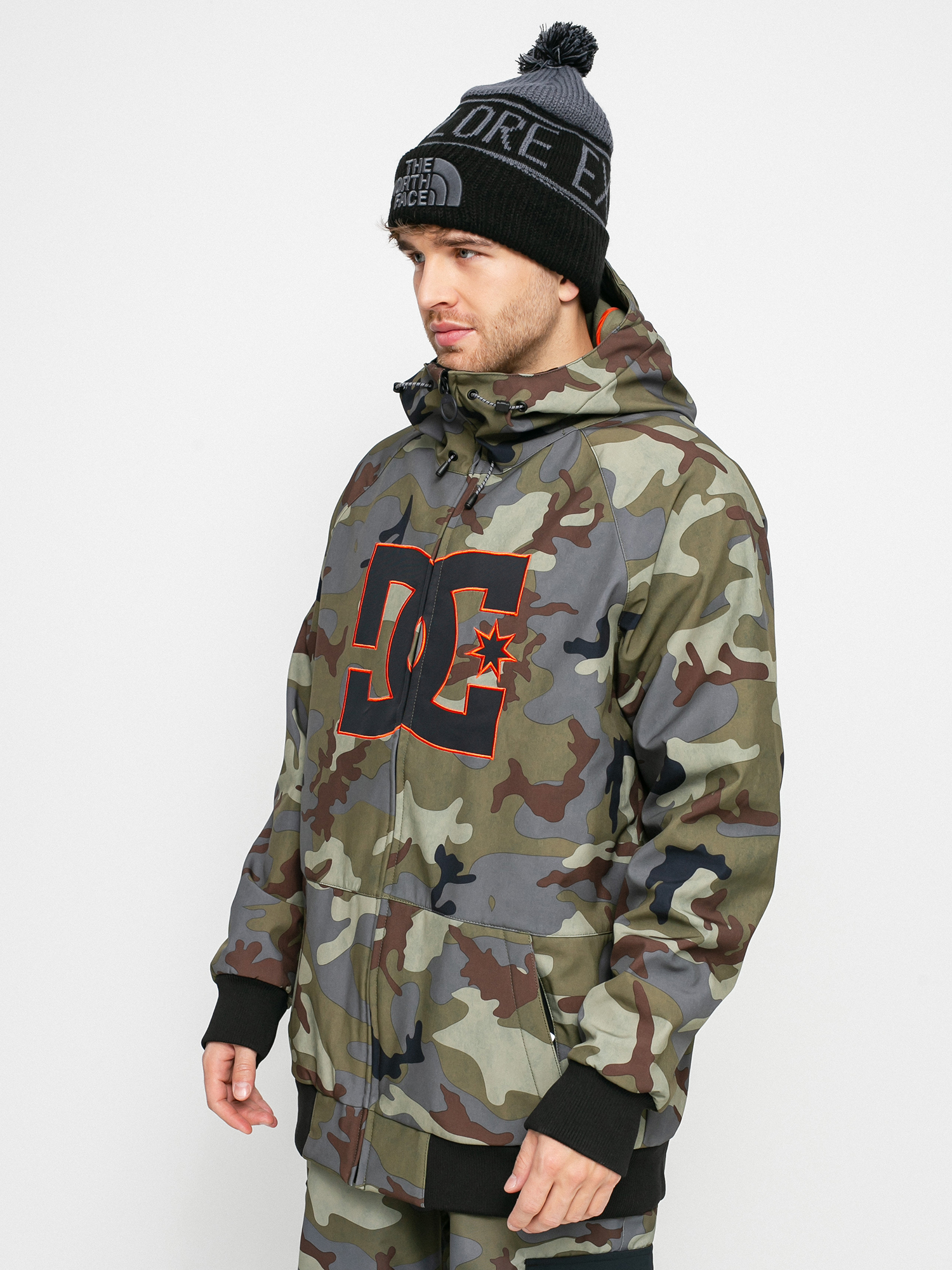 Męska Kurtka snowboardowa DC Spectrum (woodland camo castlerock)