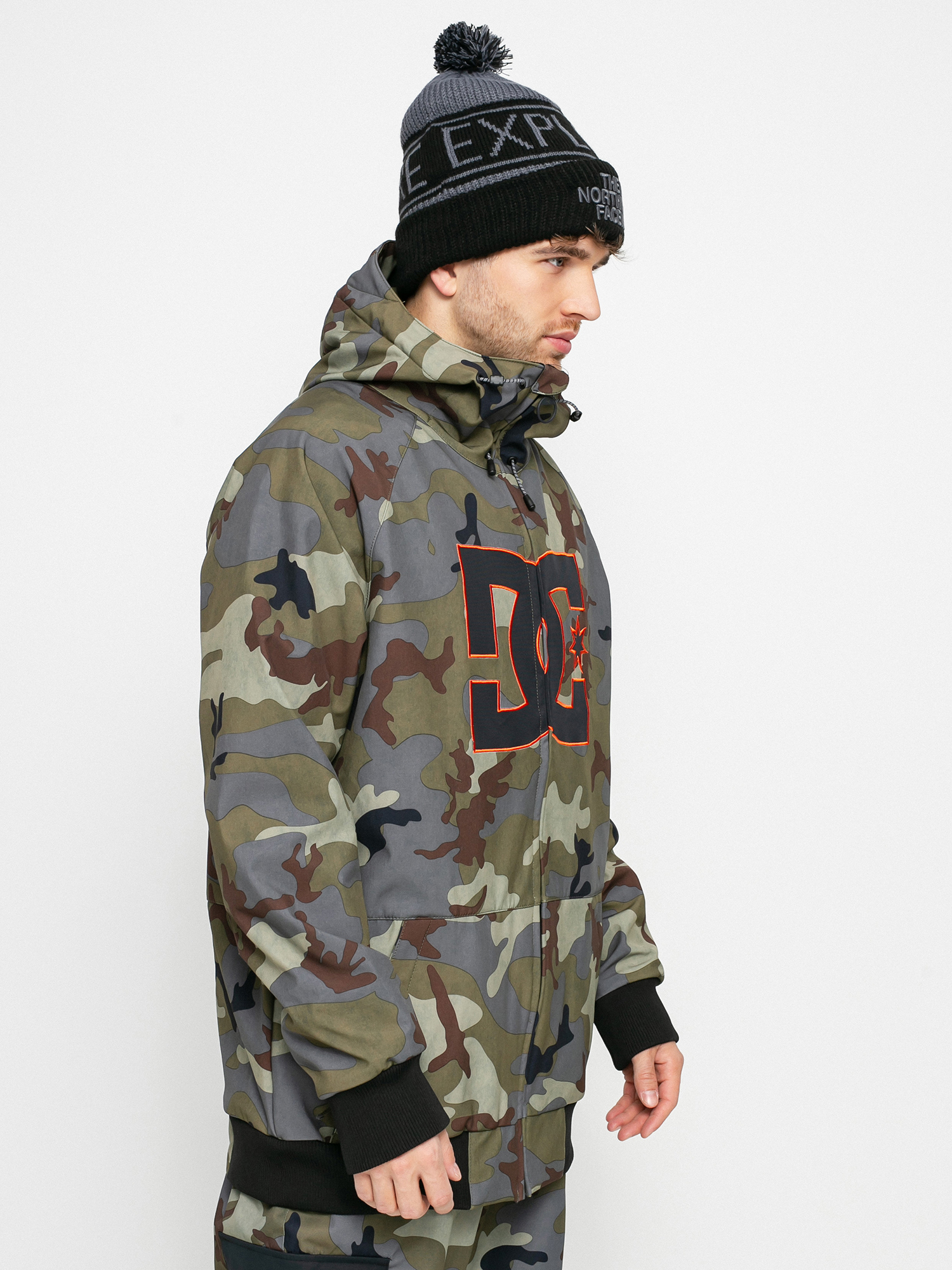 Męska Kurtka snowboardowa DC Spectrum (woodland camo castlerock)