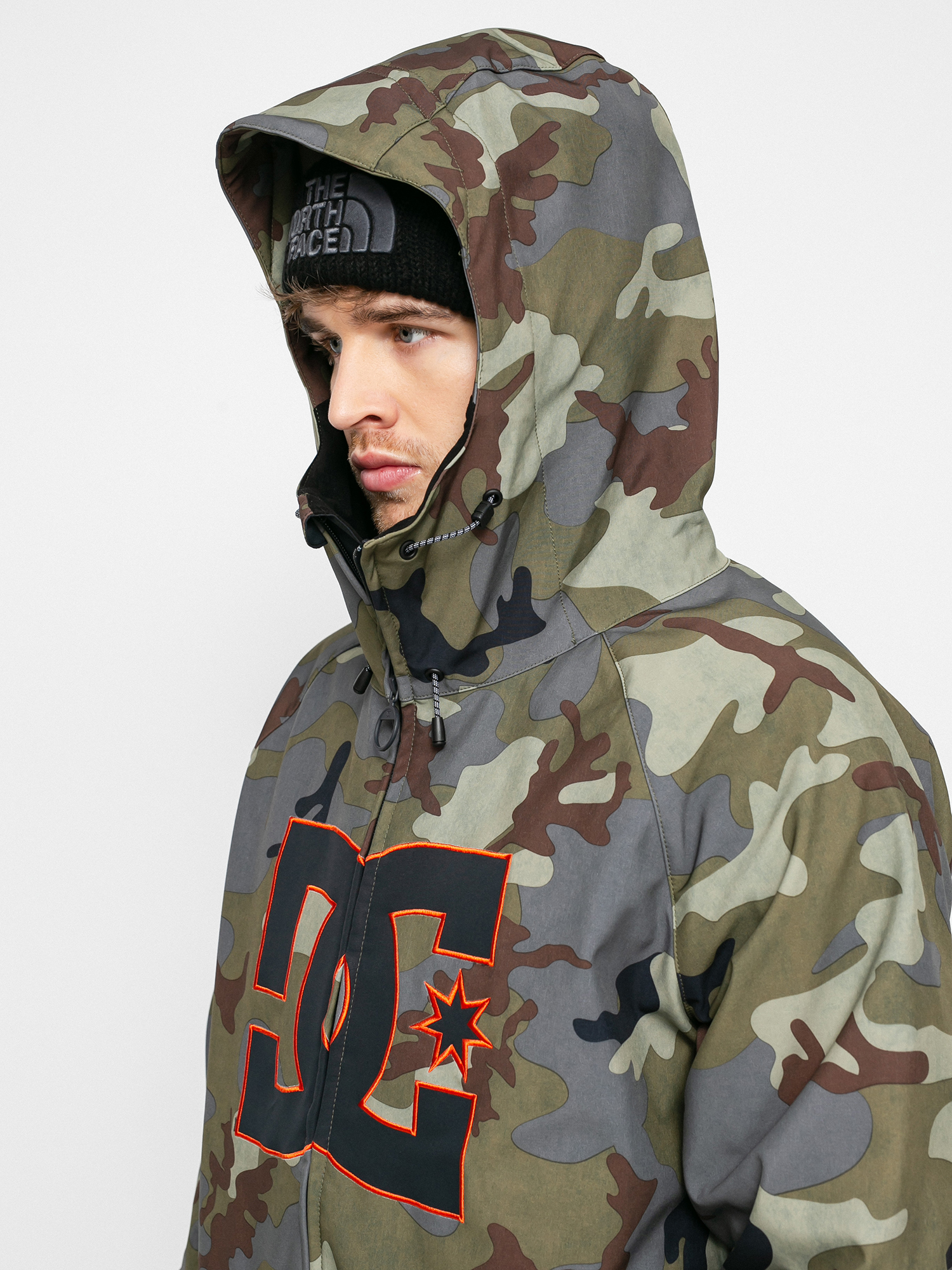 Męska Kurtka snowboardowa DC Spectrum (woodland camo castlerock)