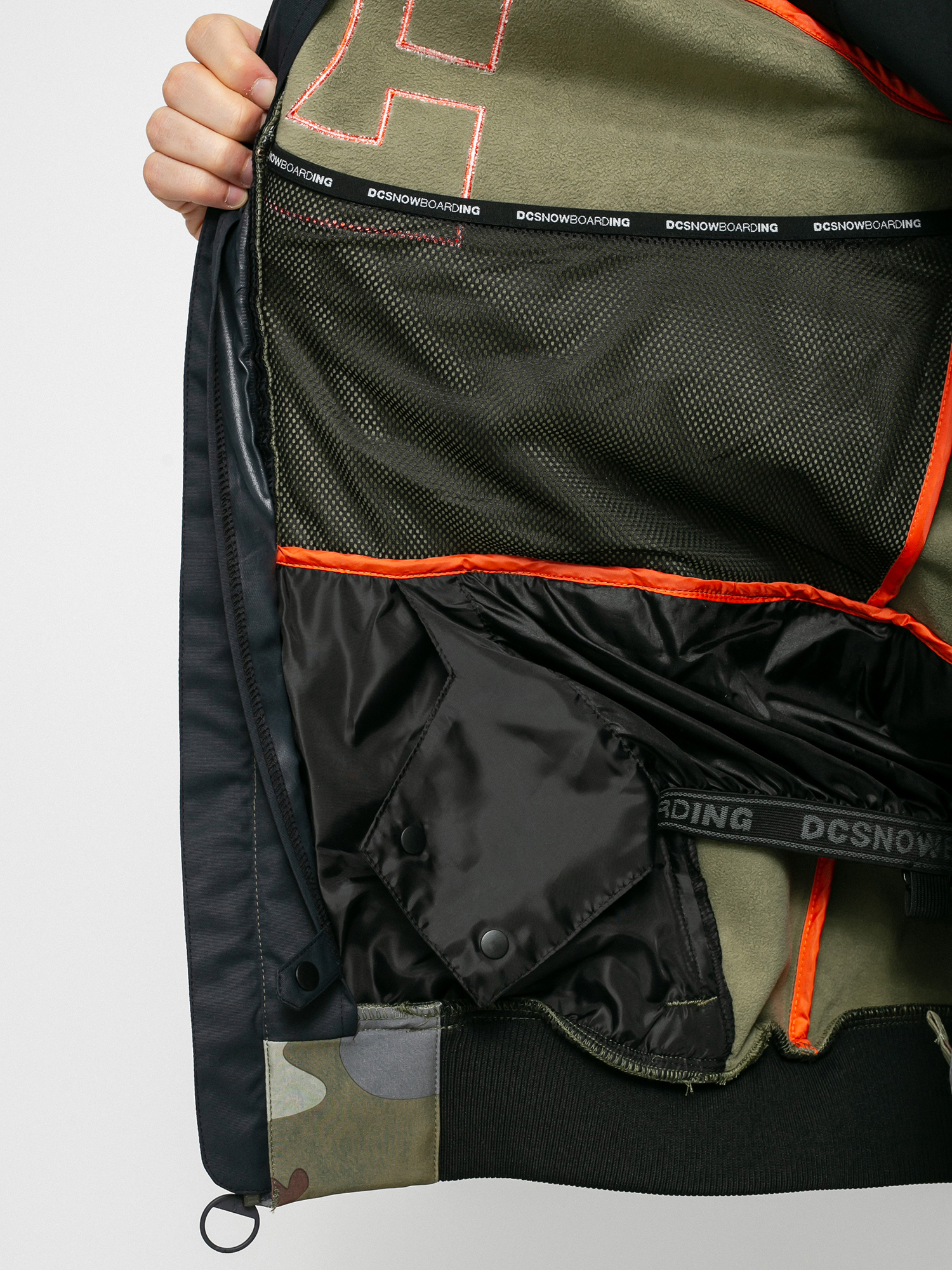Męska Kurtka snowboardowa DC Spectrum (woodland camo castlerock)