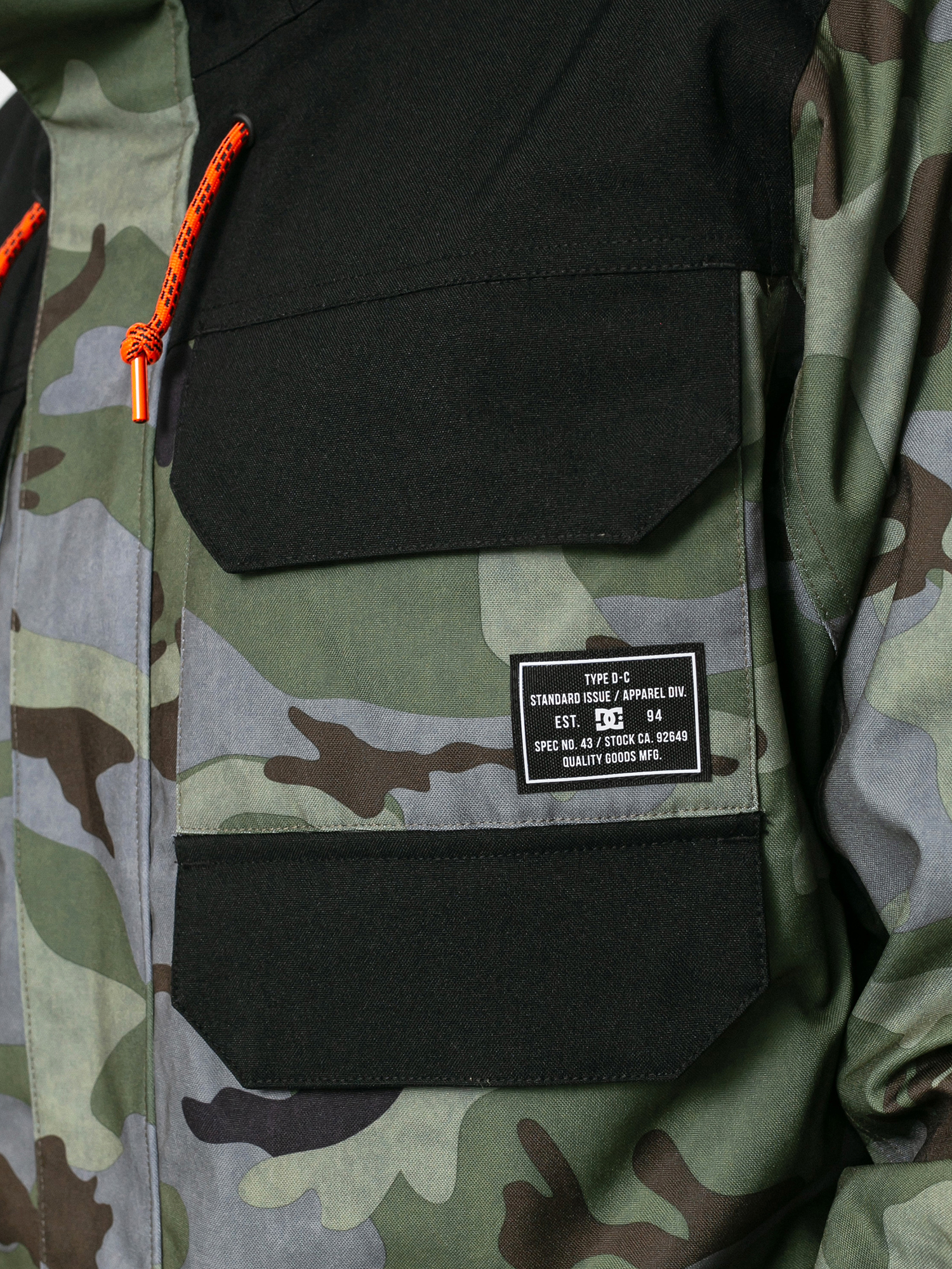 Męska Kurtka snowboardowa DC Haven (woodland camo castlerock)