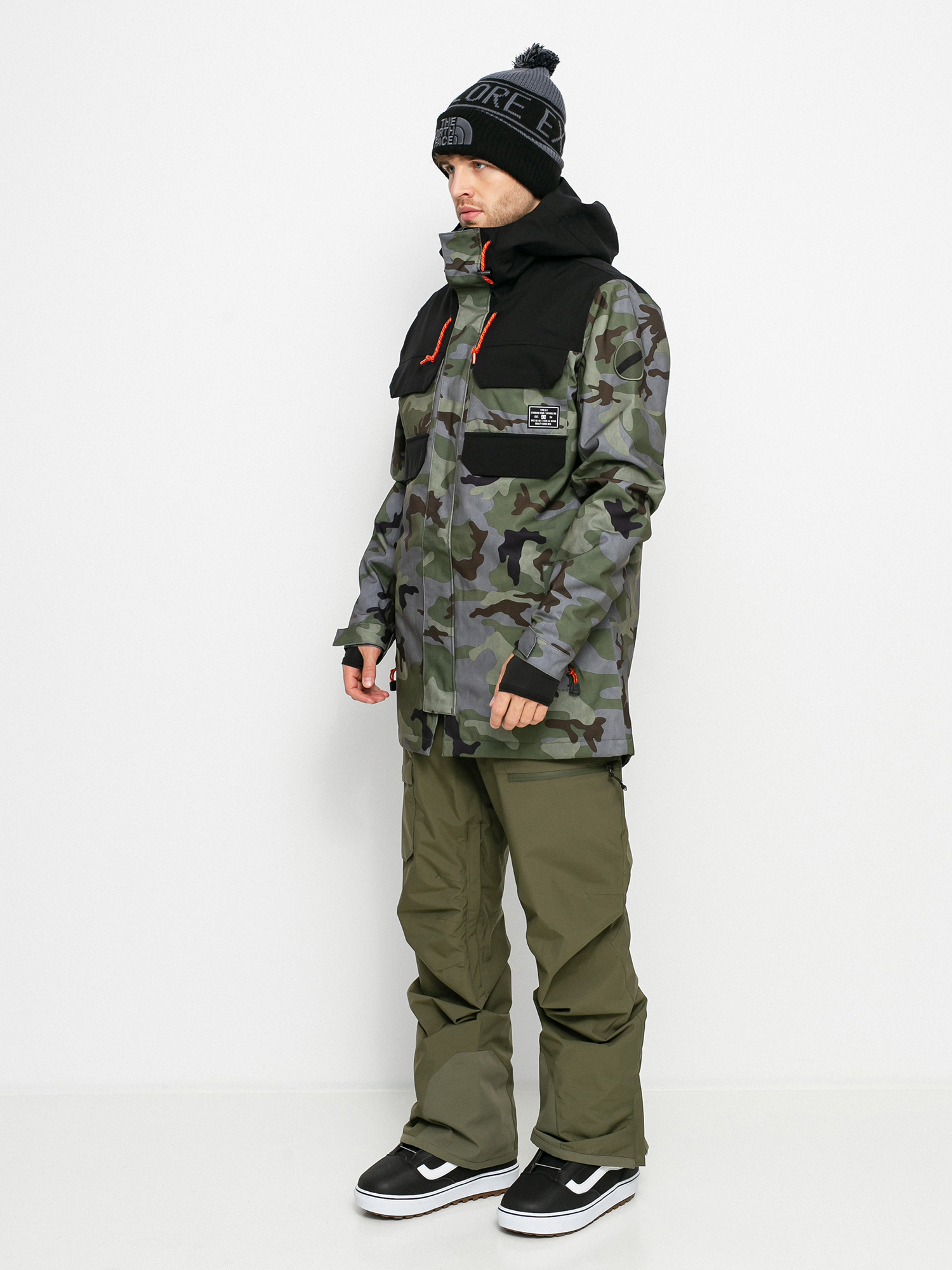 Męska Kurtka snowboardowa DC Haven (woodland camo castlerock)