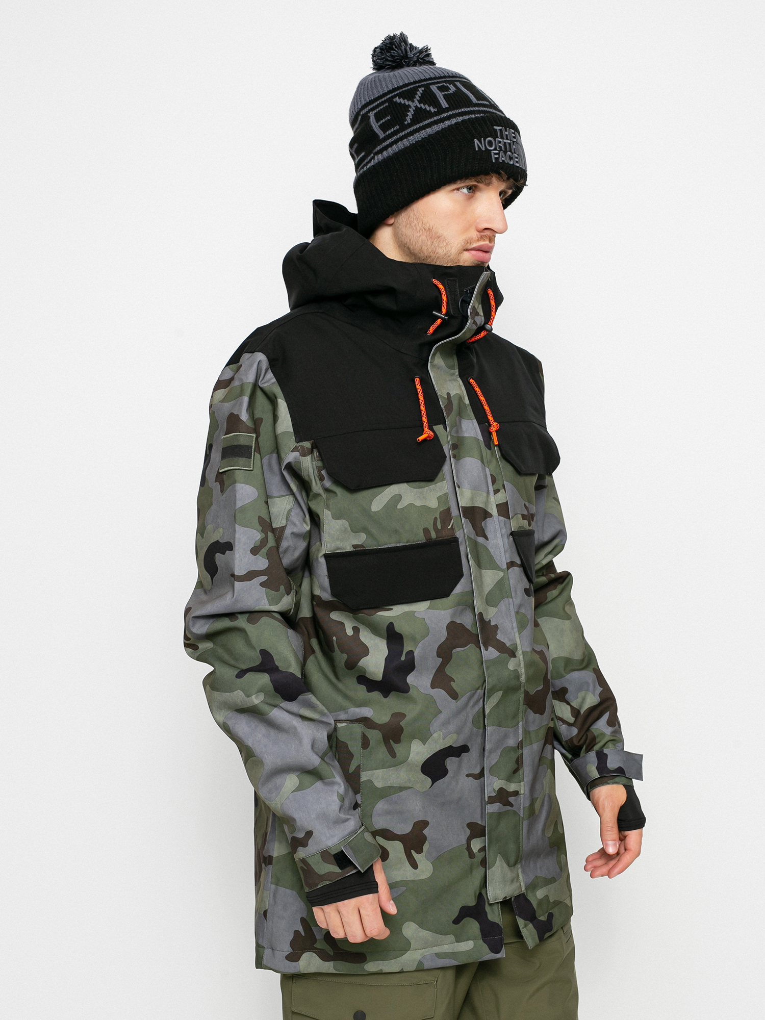 Męska Kurtka snowboardowa DC Haven (woodland camo castlerock)