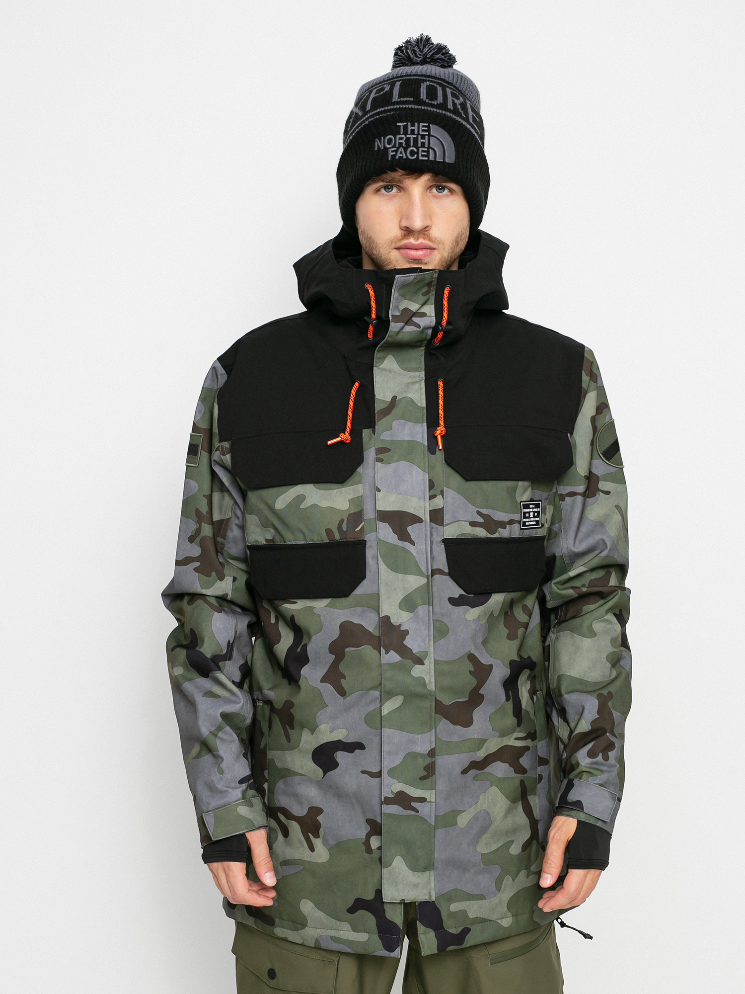 Męska Kurtka snowboardowa DC Haven (woodland camo castlerock)
