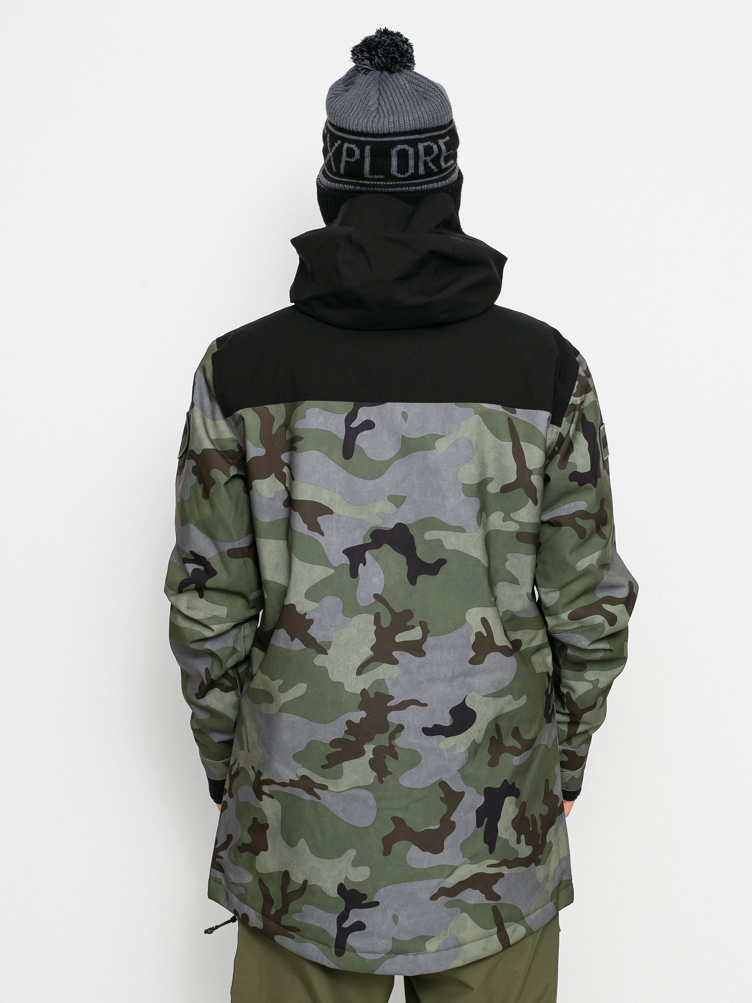 Męska Kurtka snowboardowa DC Haven (woodland camo castlerock)