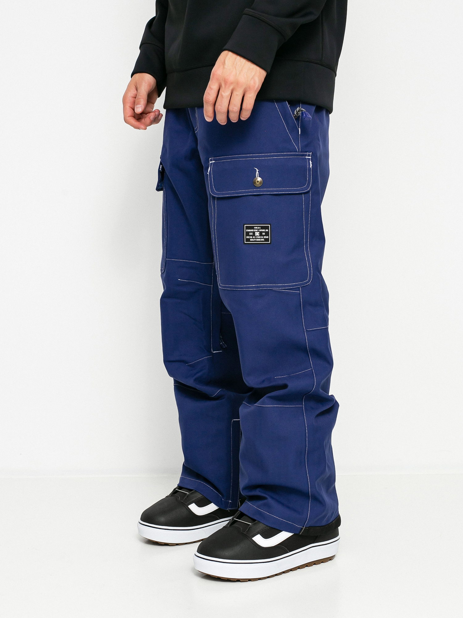 Męskie Spodnie snowboardowe DC Code (blue print)