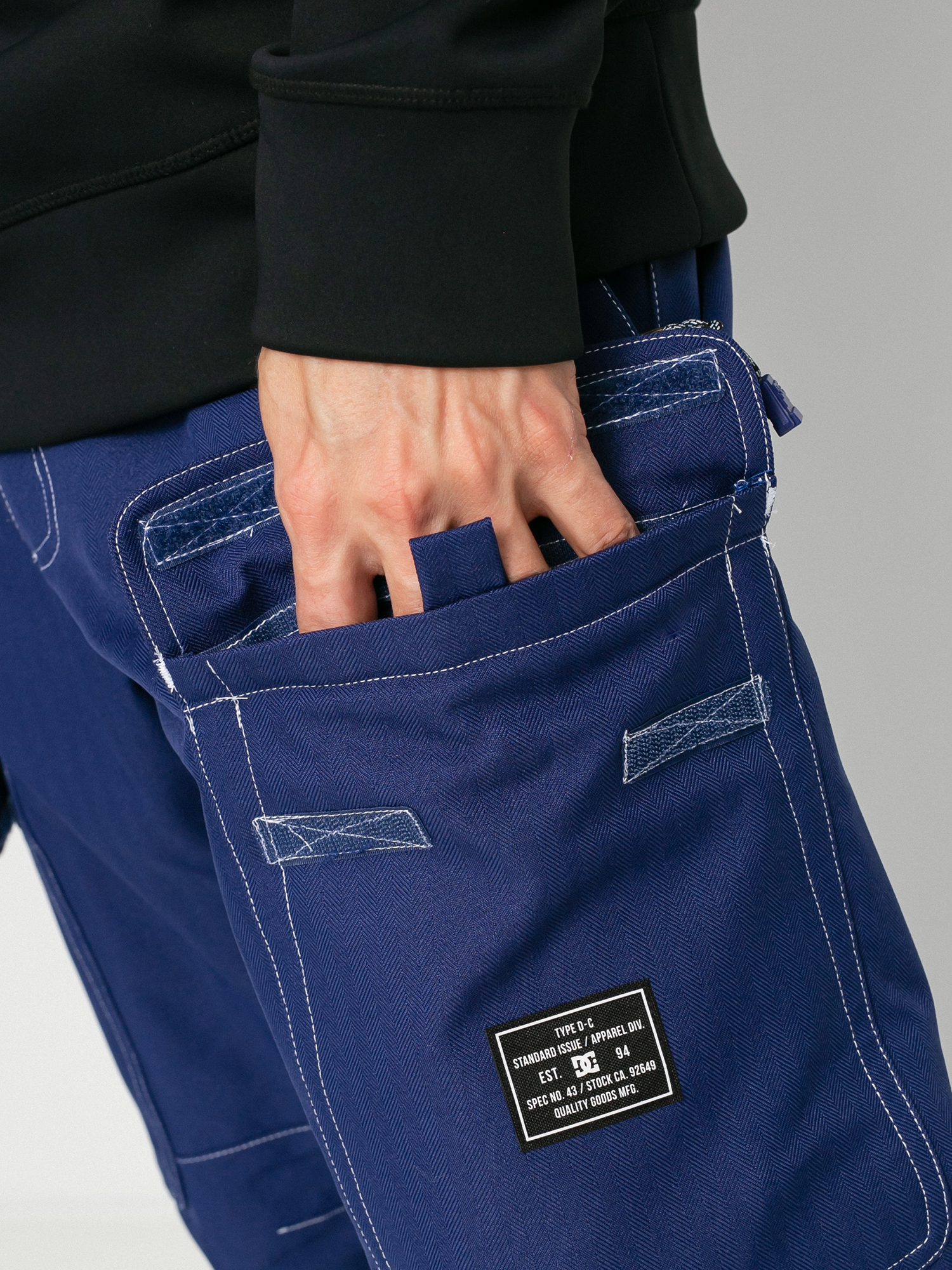 Męskie Spodnie snowboardowe DC Code (blue print)