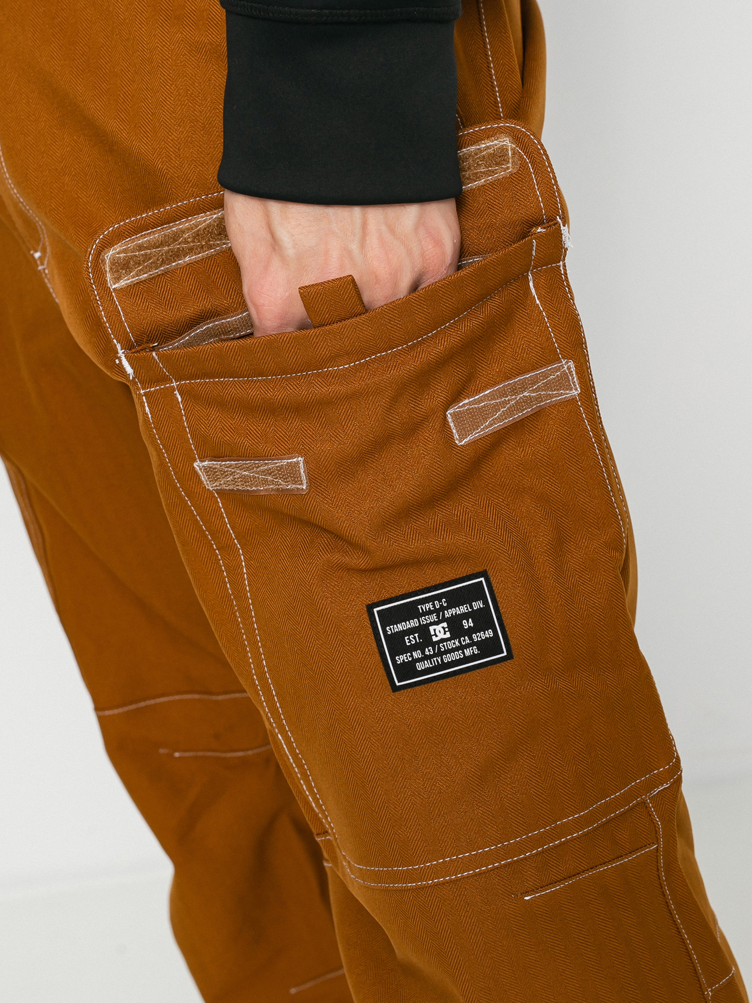 Męskie Spodnie snowboardowe DC Code (monks robe)