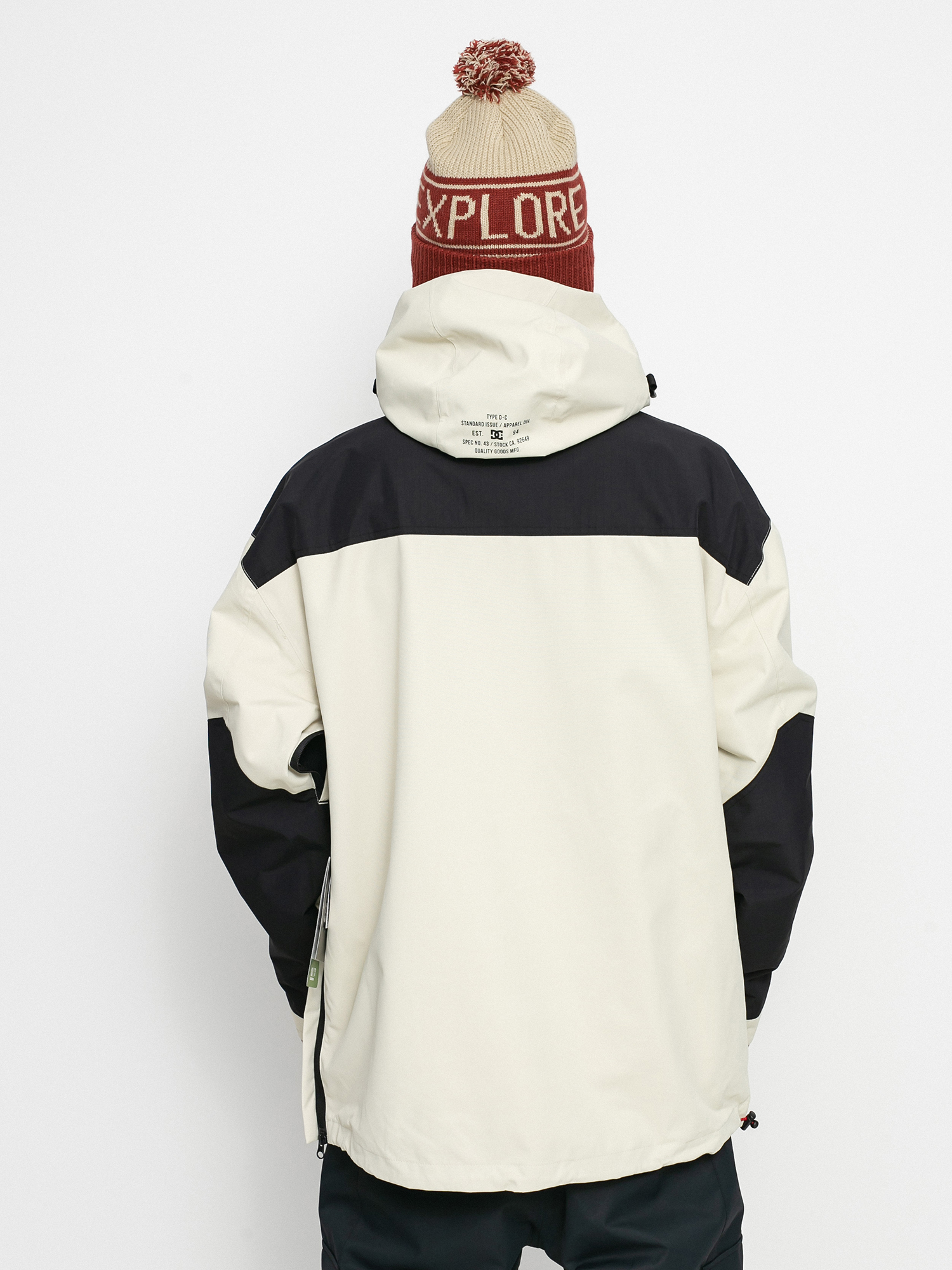 Męska Kurtka snowboardowa DC 43 Anorak (overcast)
