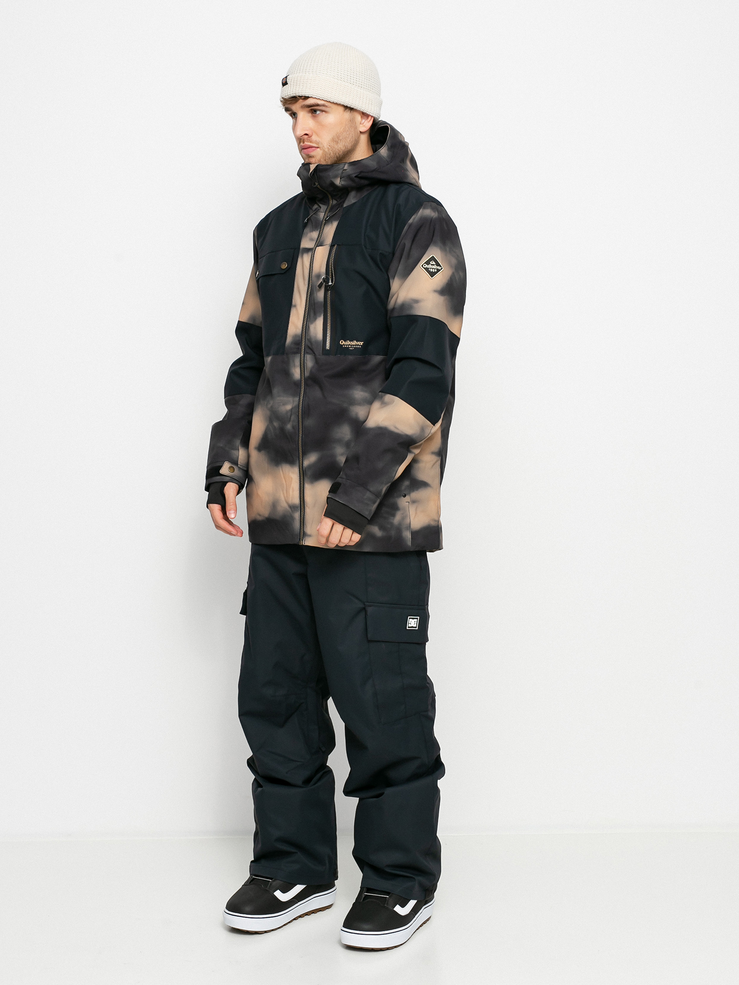 Męska Kurtka snowboardowa Quiksilver Tamarack (tannin particul)